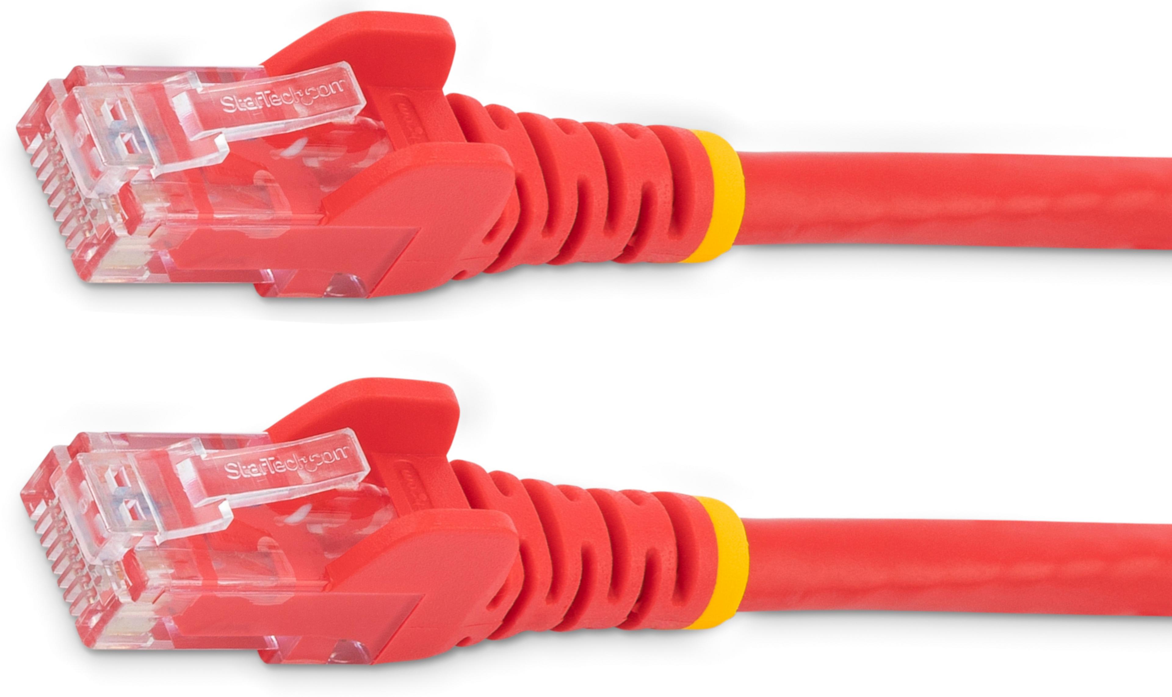 Cavo patch U/UTP RJ-45 Cat6 1 m rosso