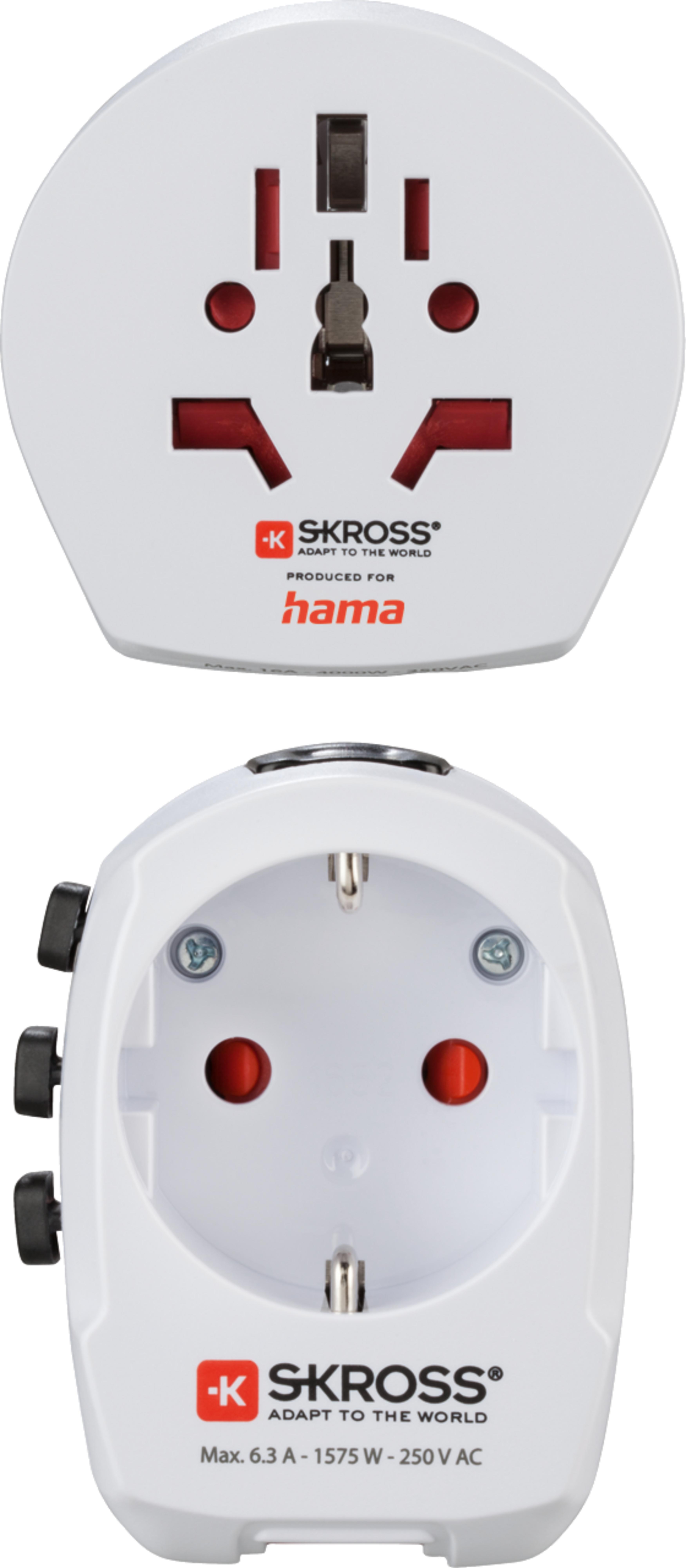 Hama Skross Welt+2xUSB Reiseadapter Set