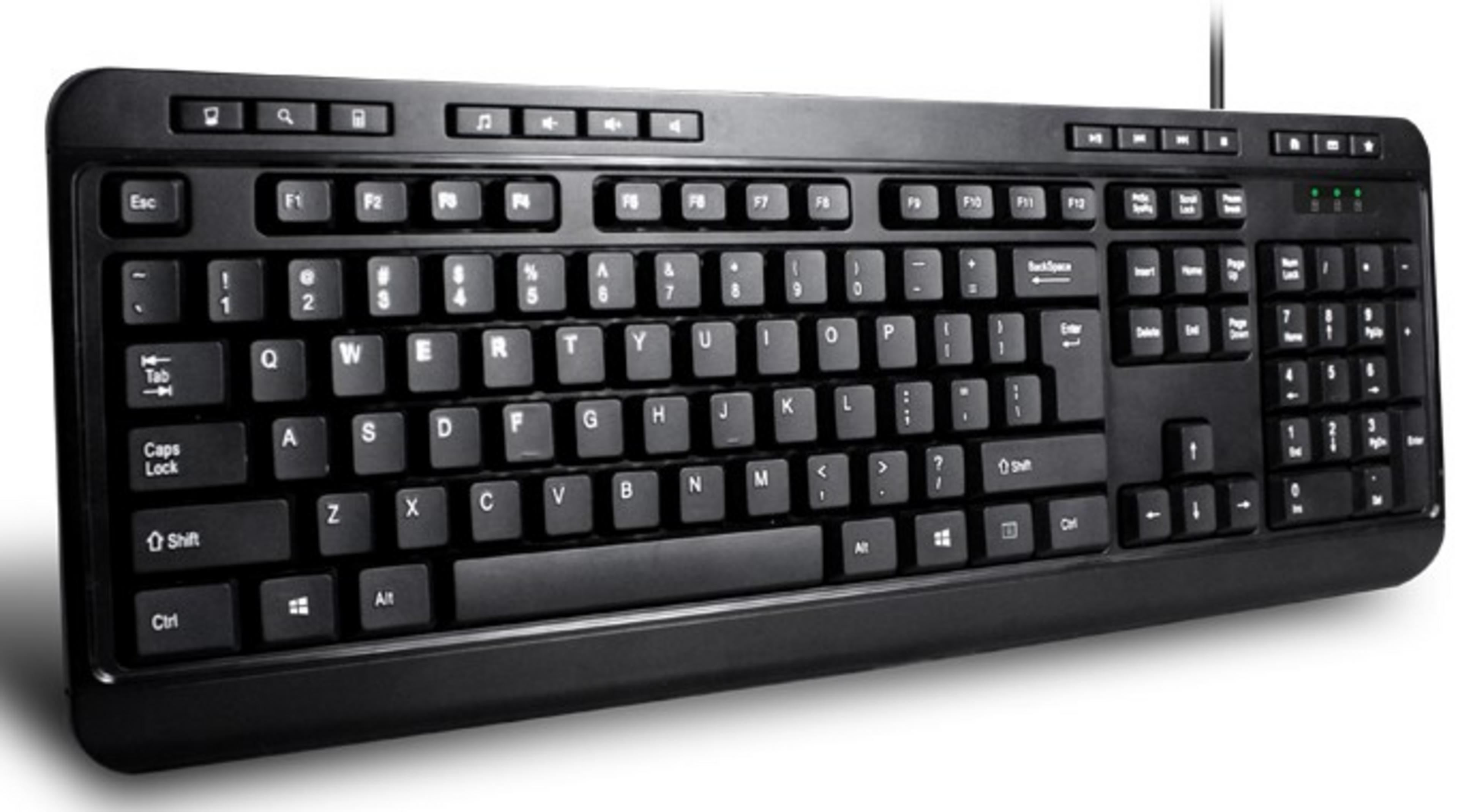 Adesso AKB-132UB Multimedia-Keyboard