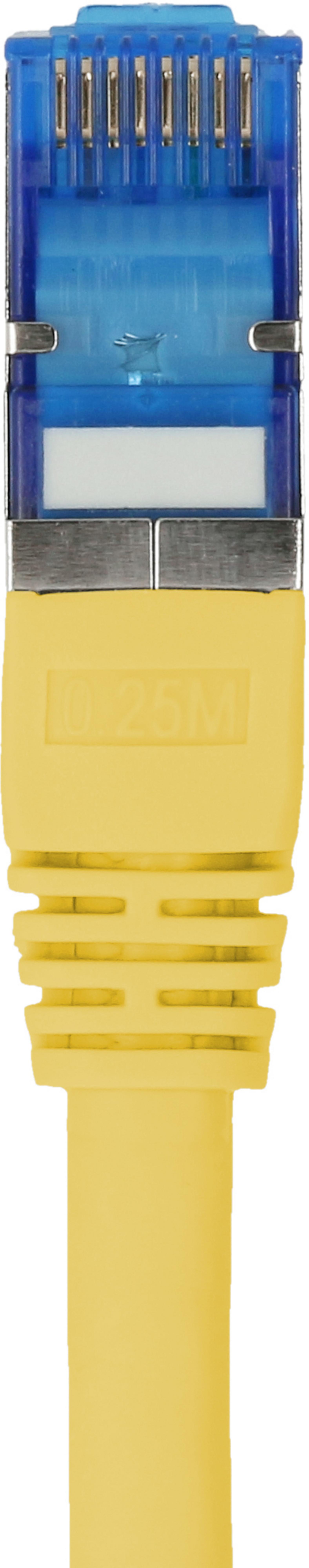 Patch Cable RJ45 S/FTP Cat6a 3m Yellow