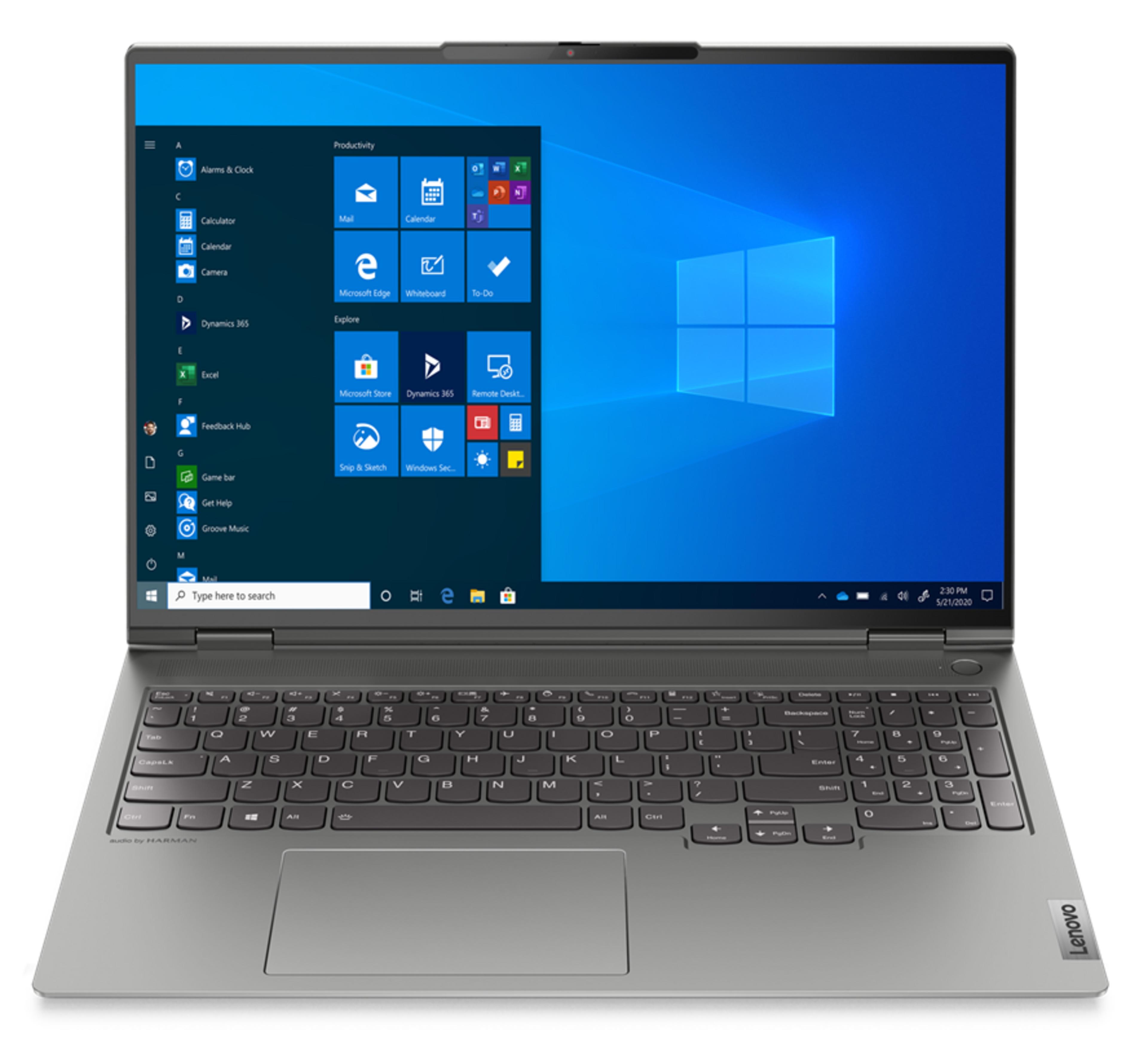 Lenovo ThinkBook 16p G2 R9 32GB/1TB Top