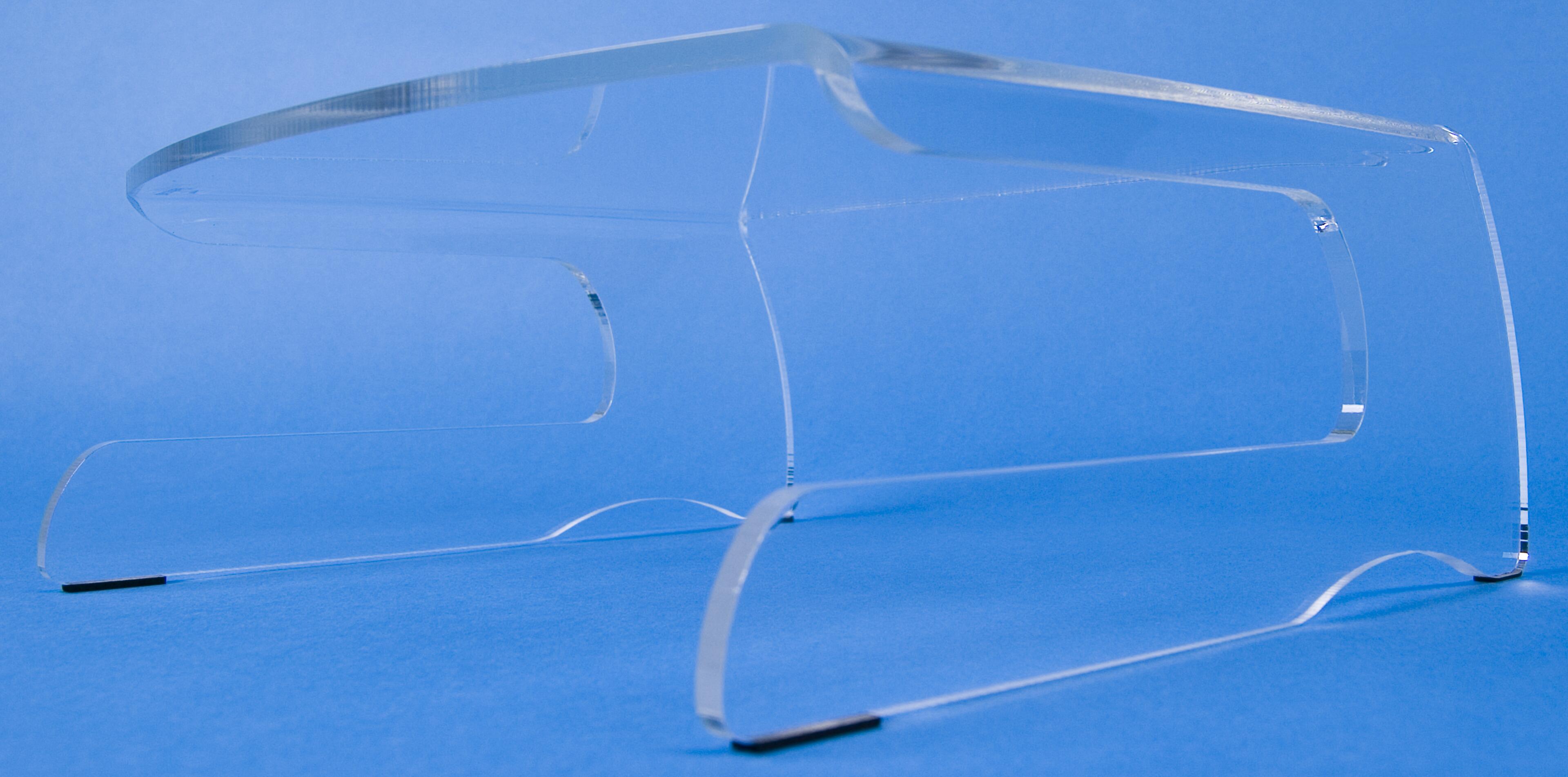 Dataflex Acrylic Monitor Stand 110mm