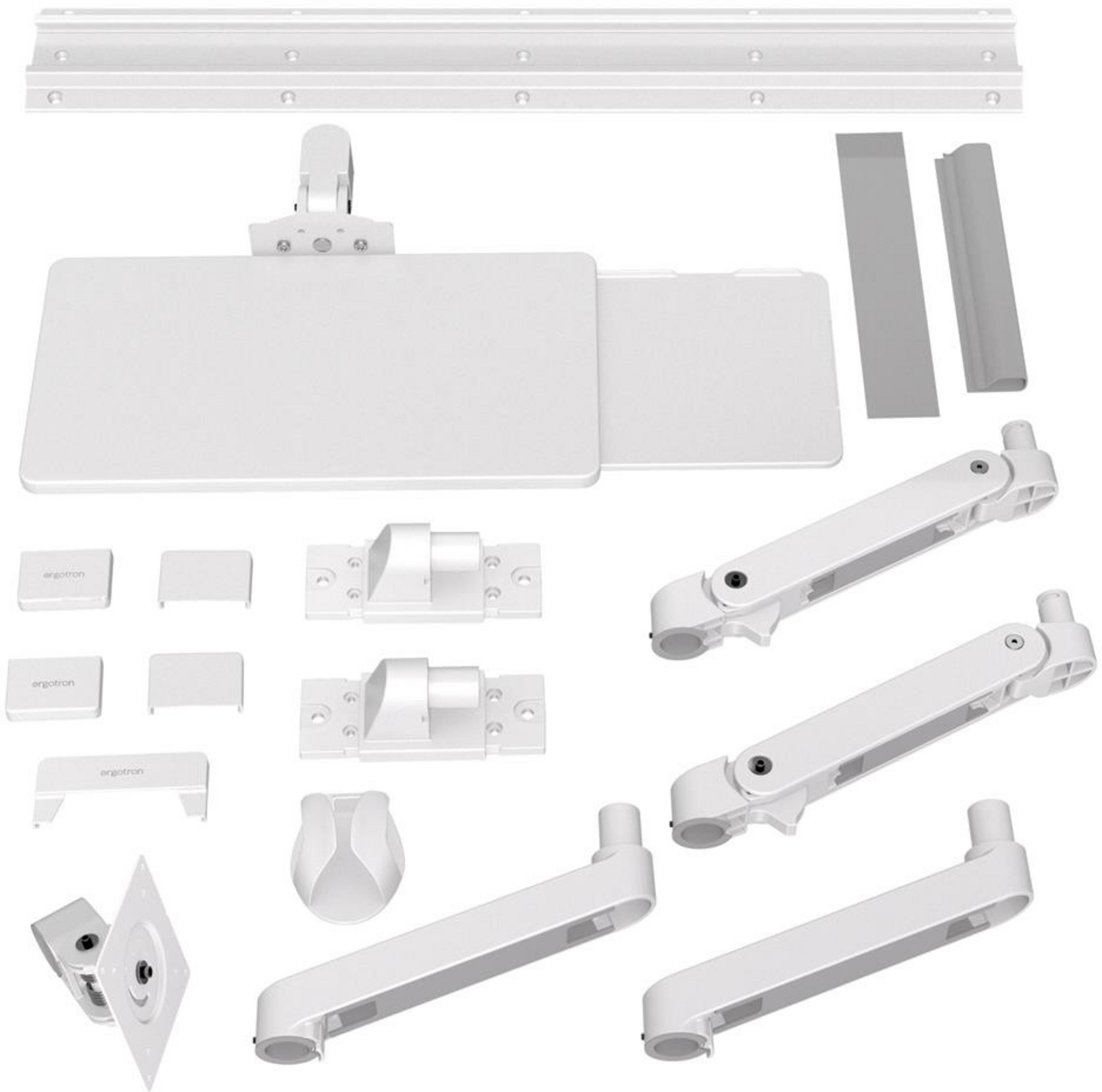 Système fix. mural Ergotron LX Pro, blc