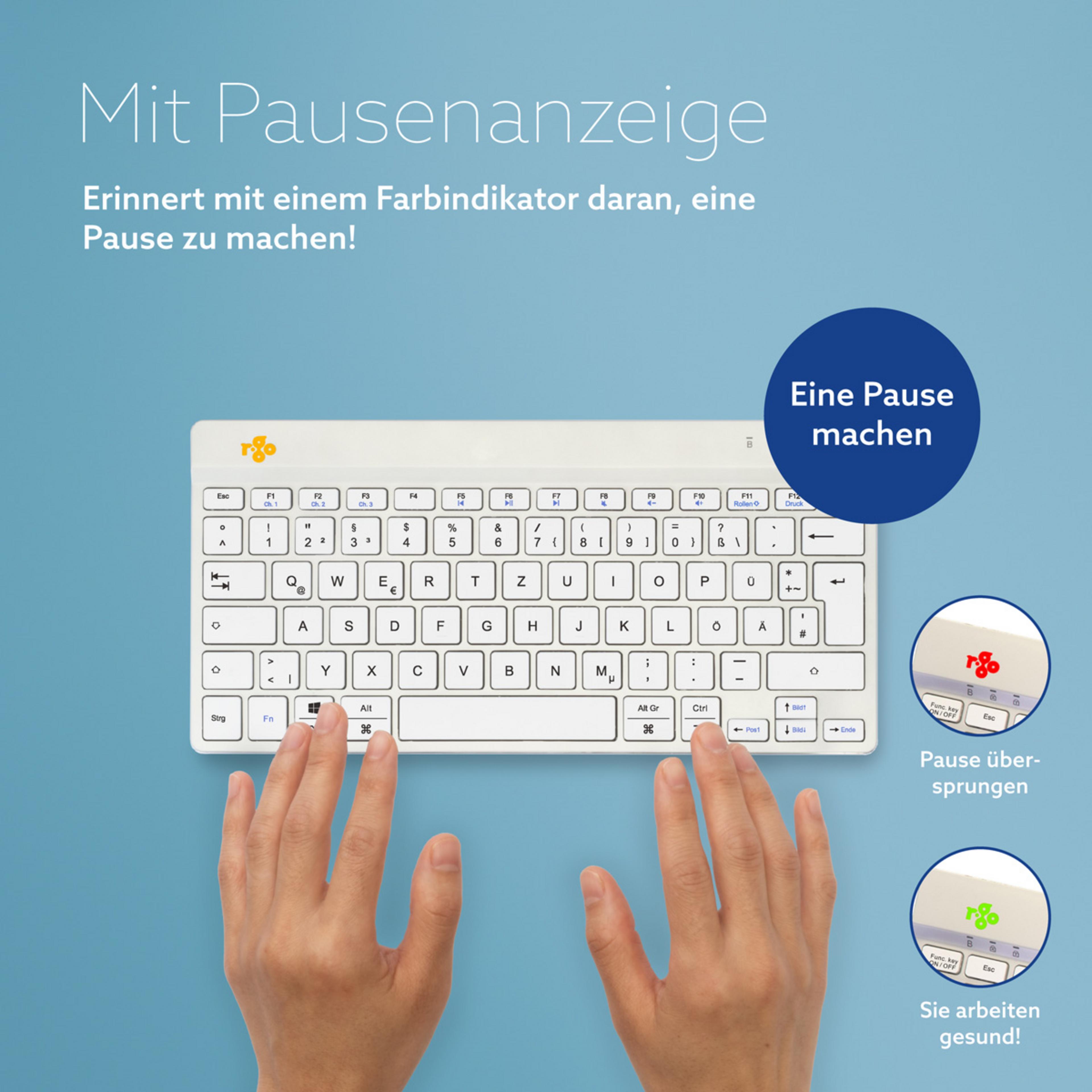 Clavier ergonomique R-Go Compact Break