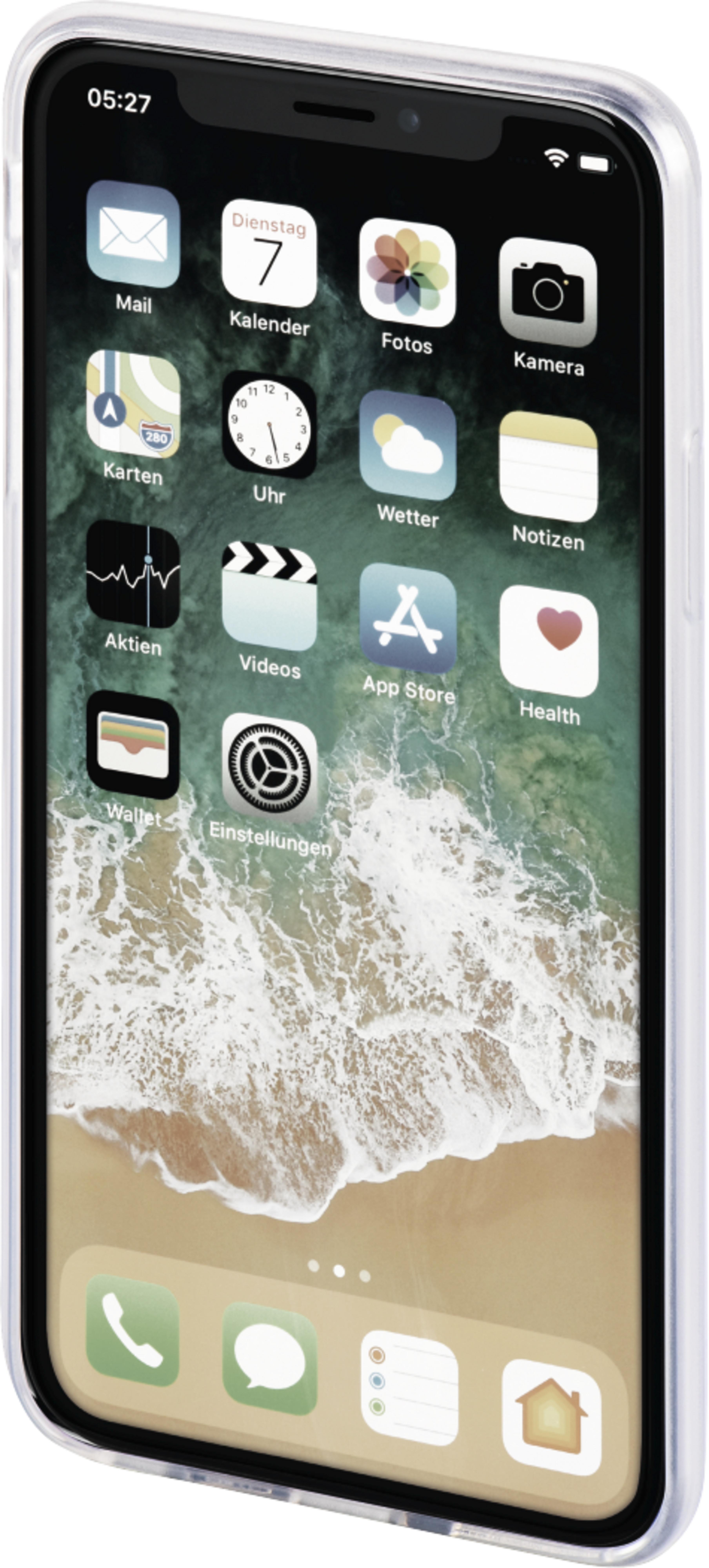 Hama iPhone X/XS Crystal Clear Cover