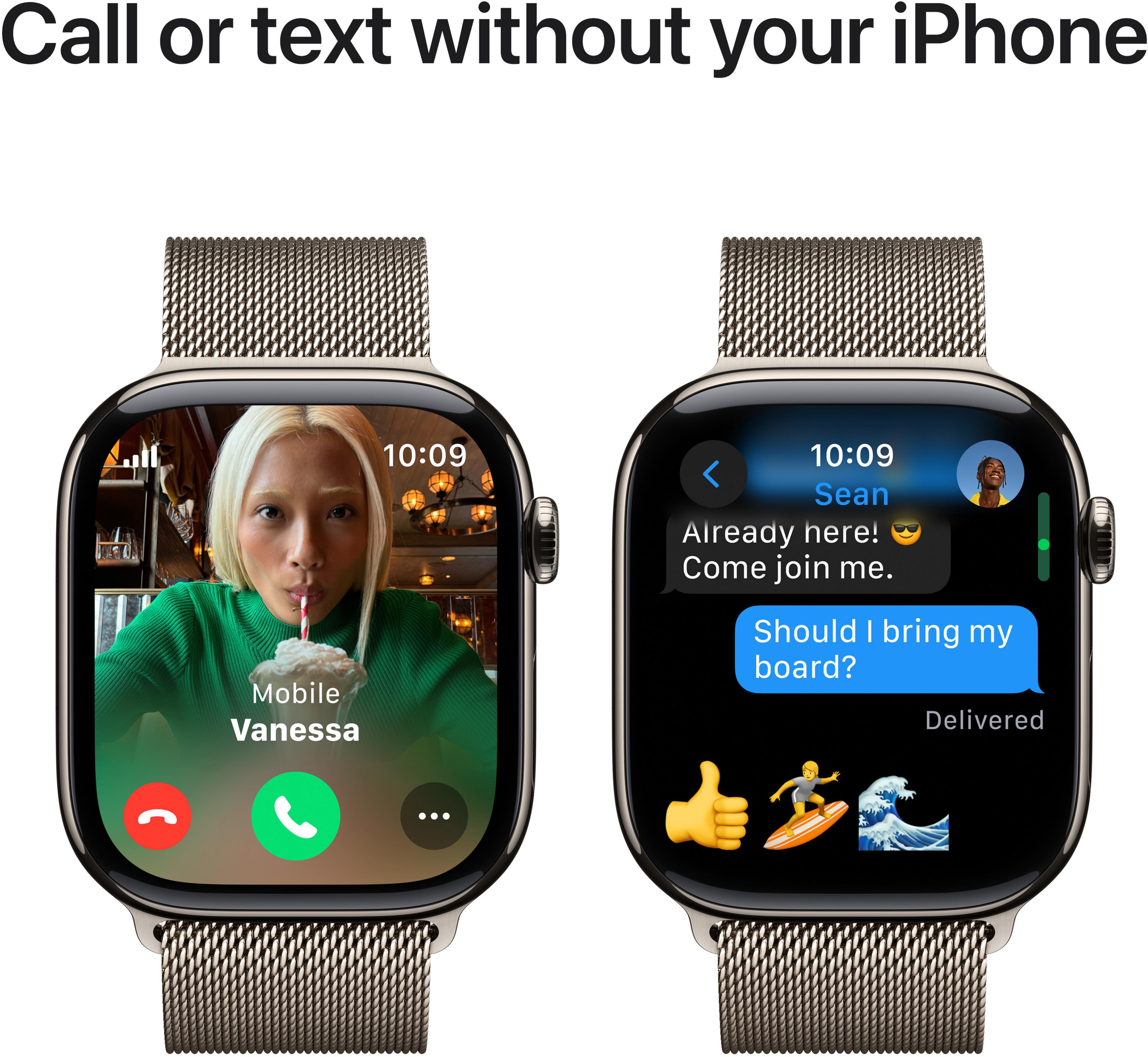 Apple Watch S10 LTE 46mm NaturalTitanium