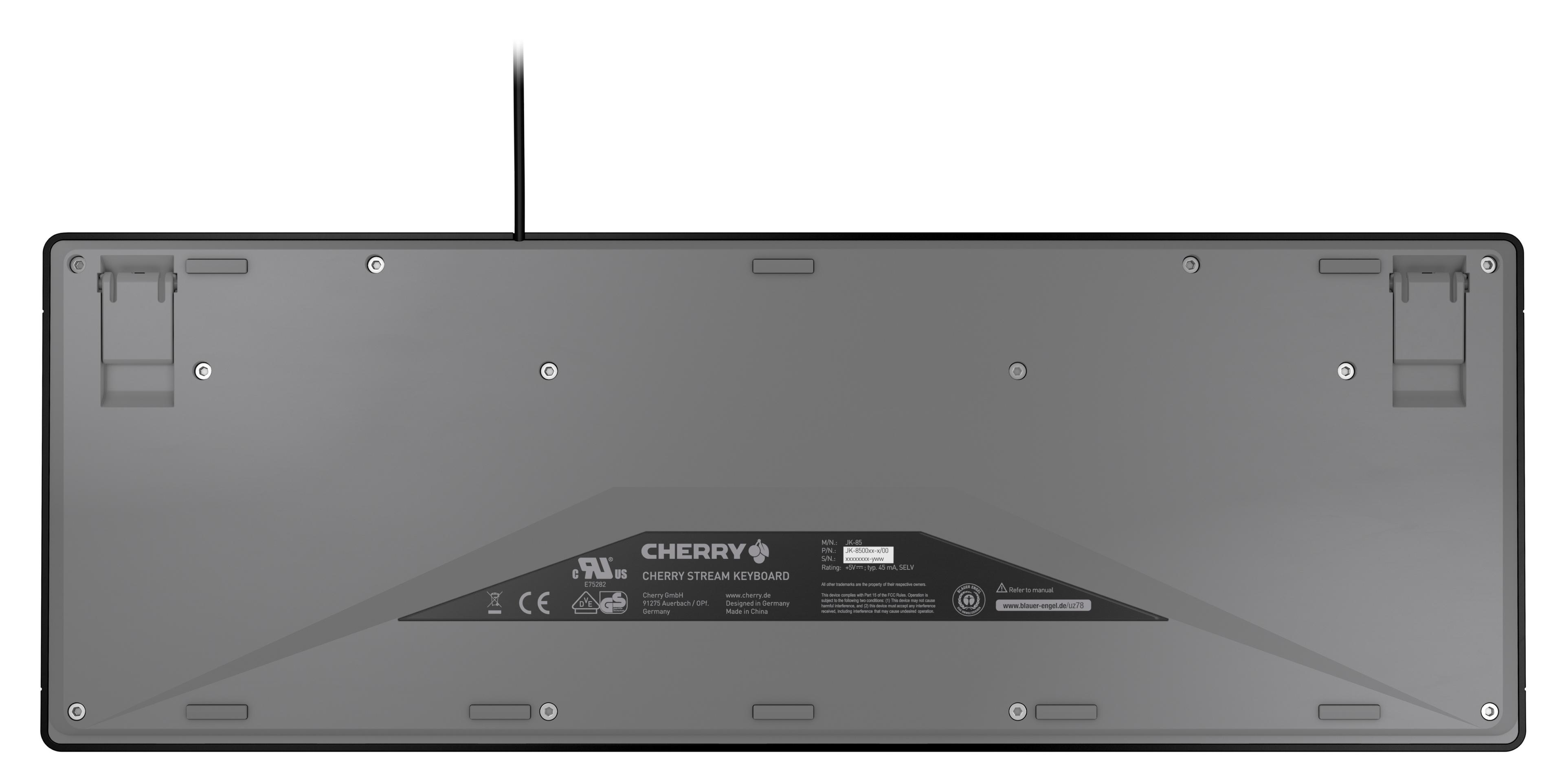 CHERRY STREAM KEYBOARD Black