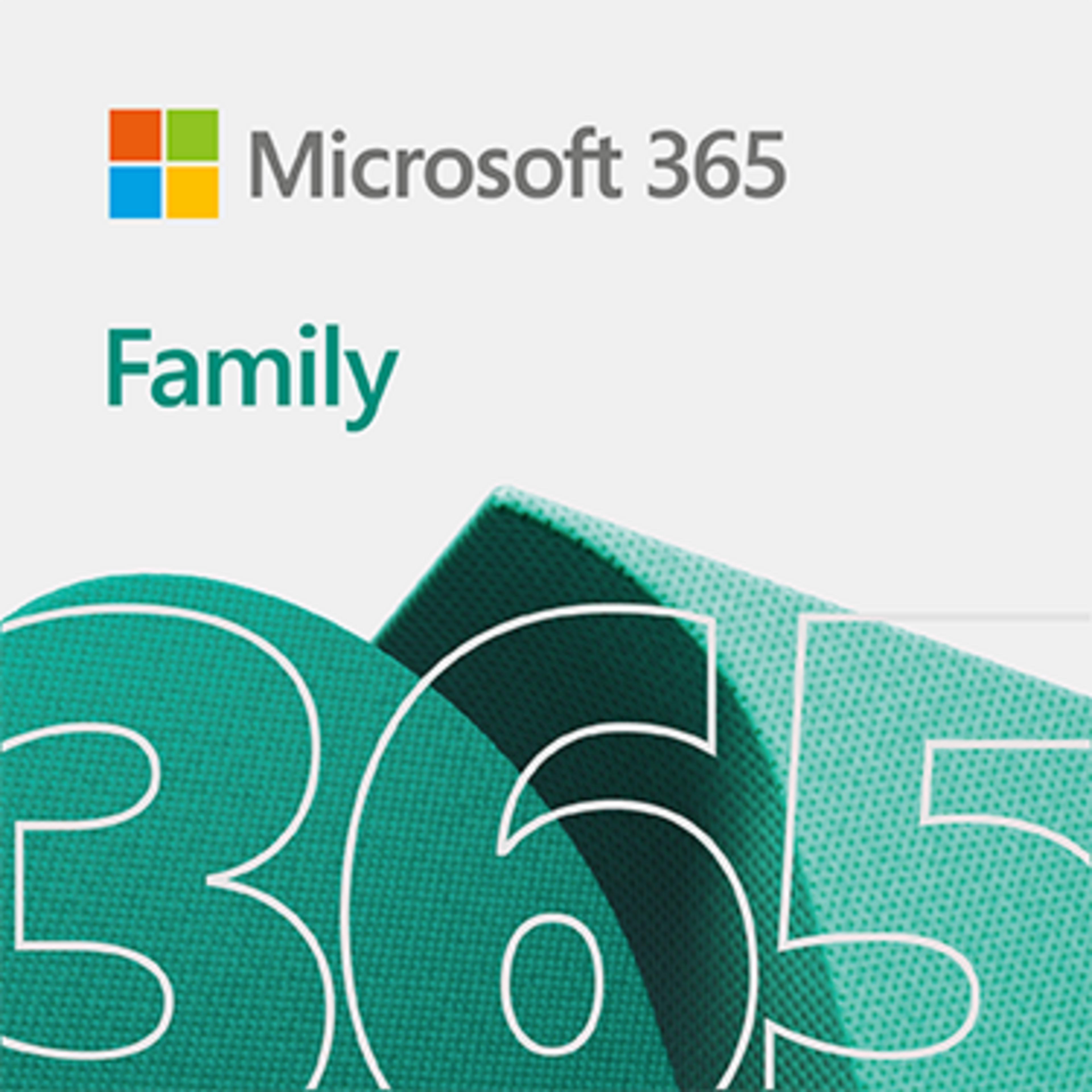 Microsoft M365 Family All Languages 1 License
