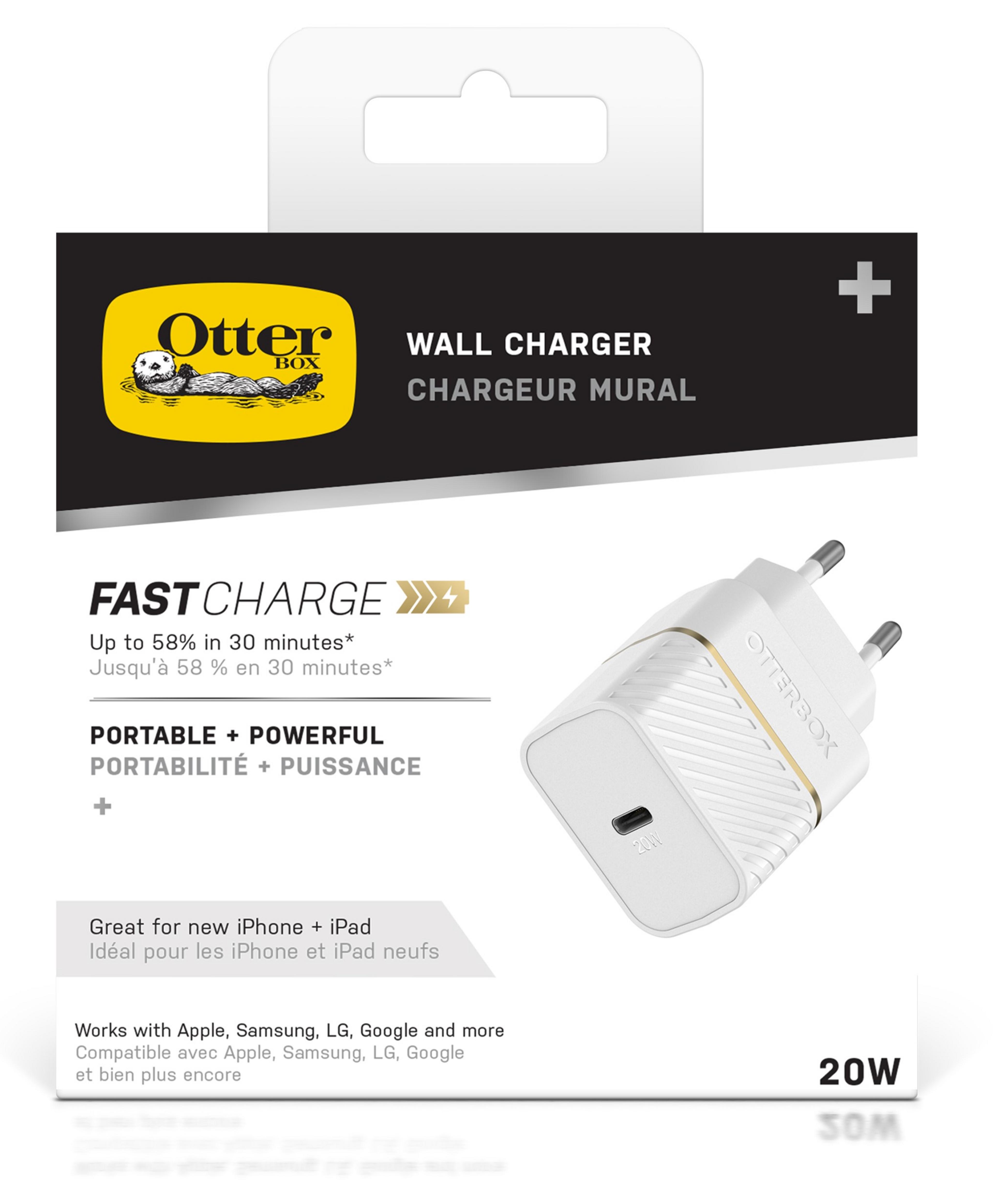 OtterBox 20W USB-C Schnellladeadapter ws
