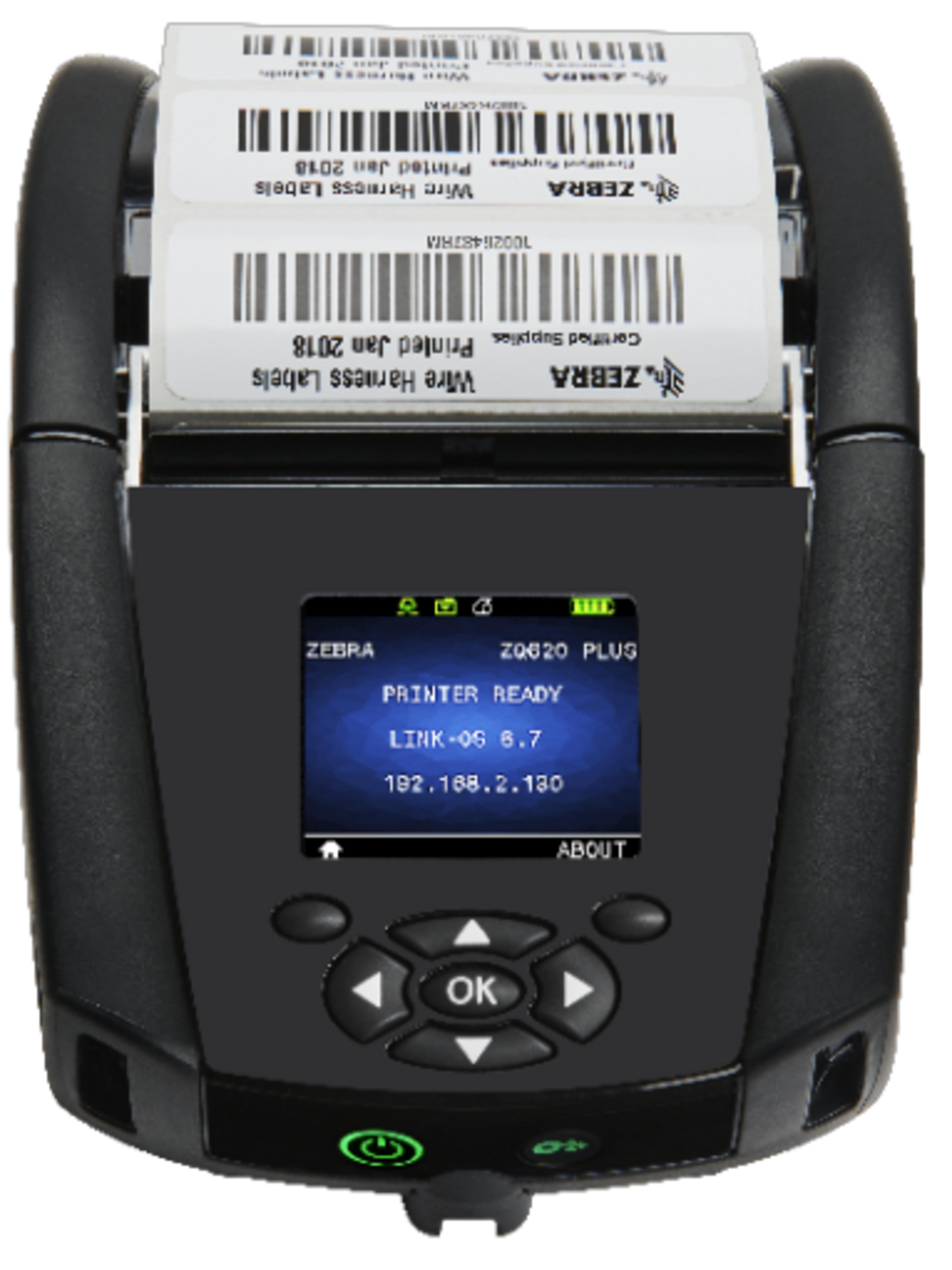 Zebra ZQ620d Plus 203dpi BT Printer