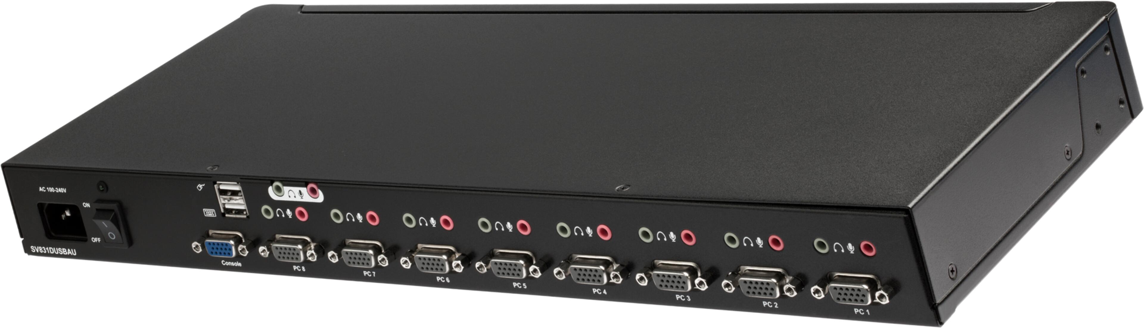 Switch KVM StarTech VGA 8 portas