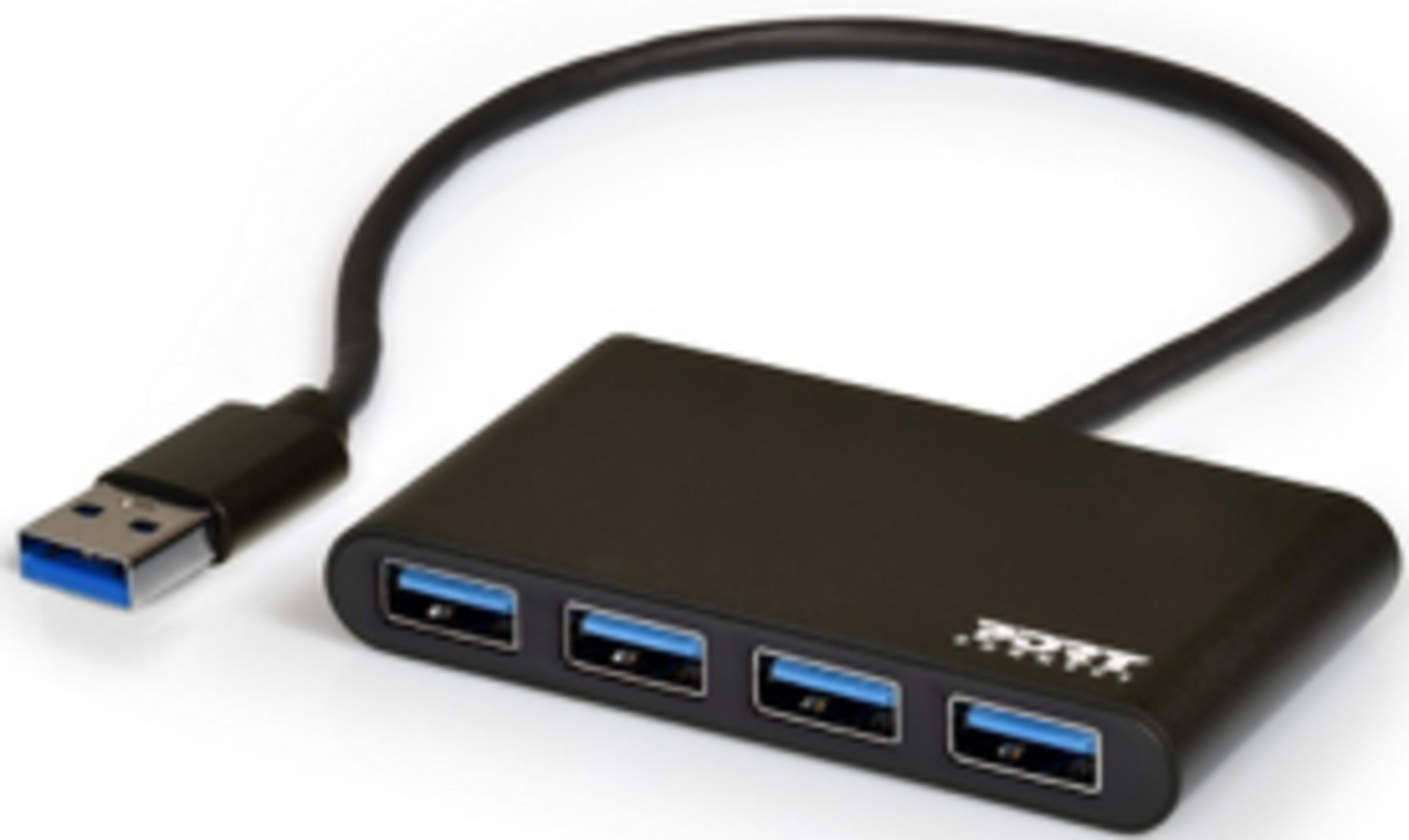 Port USB Hub 3.0 4 Ports
