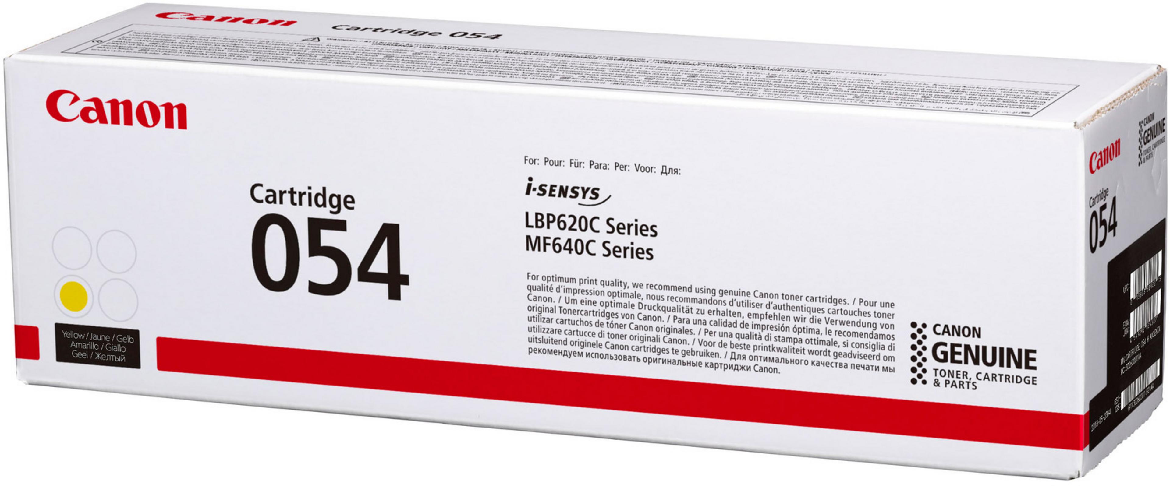 Canon 054H Toner Yellow