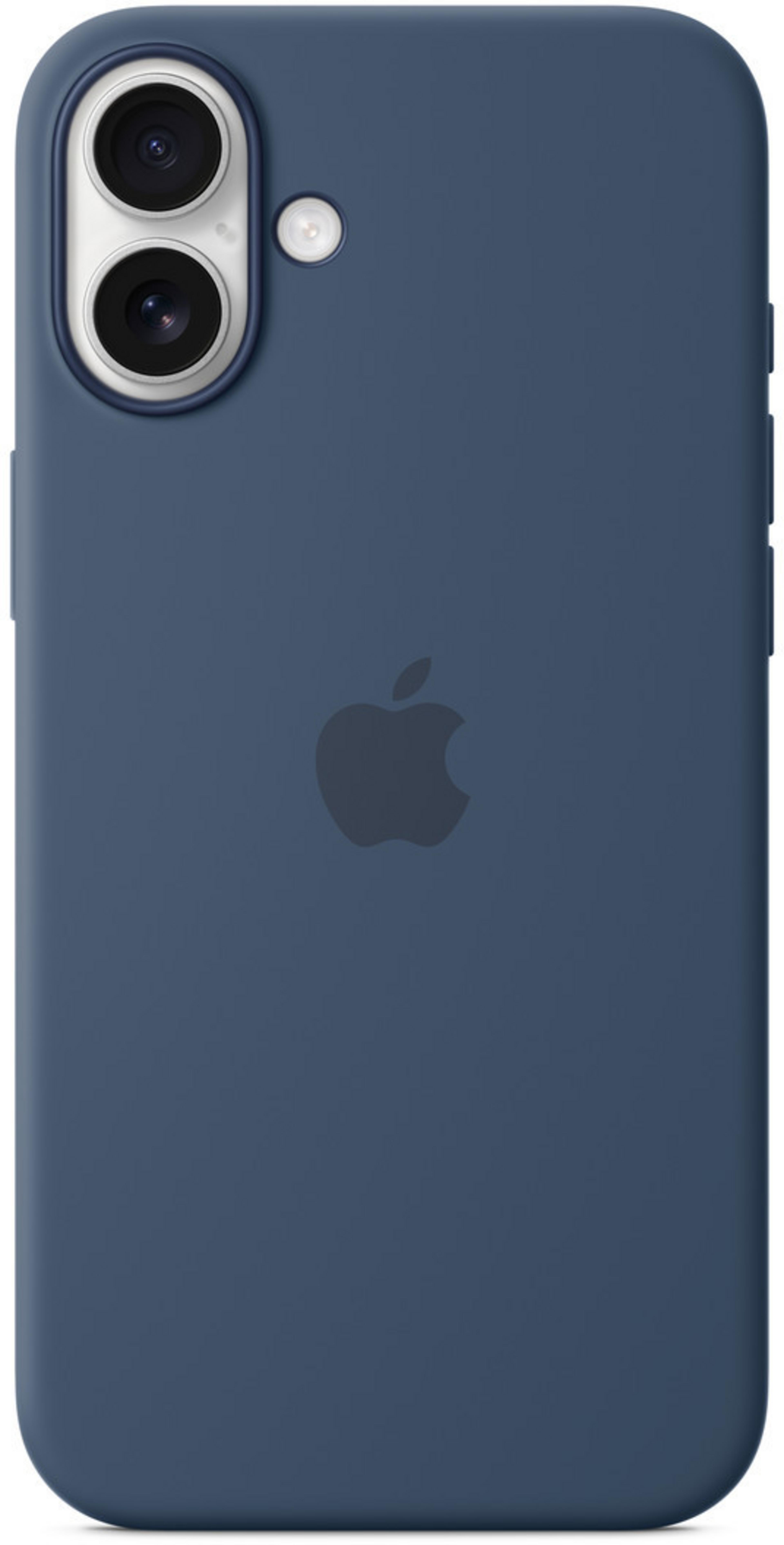 Apple iPhone 16 Plus Silikon Case denim