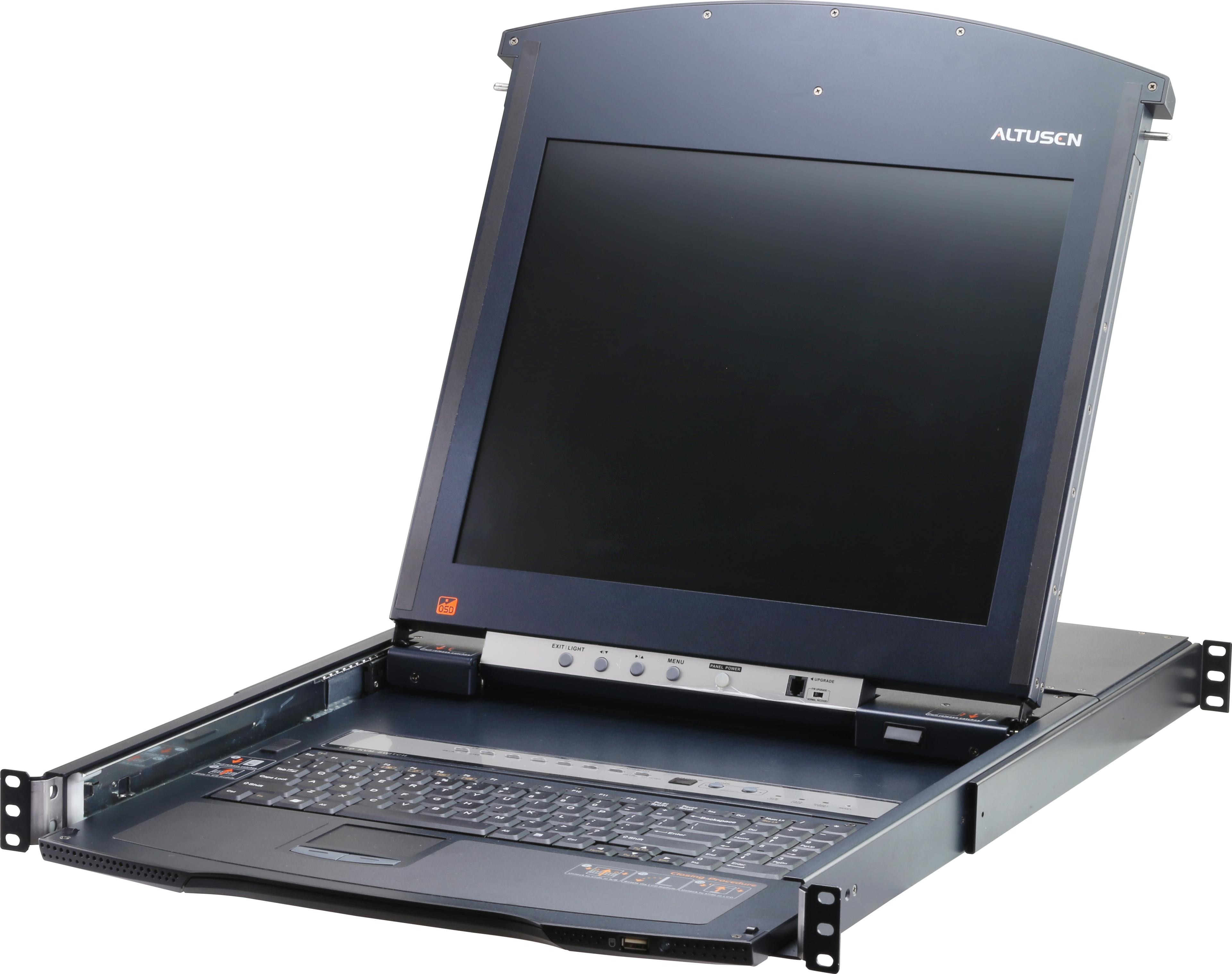 ATEN LCD Konsole 43,2 cm (17") 8Port IP