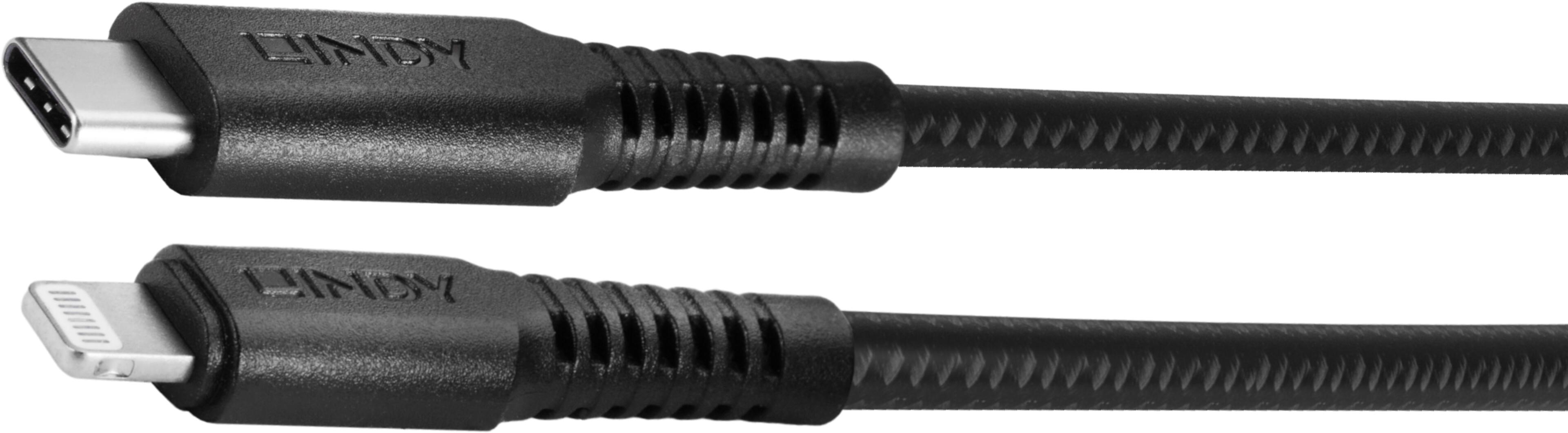 LINDY USB Typ C - Lightning Kabel 3 m