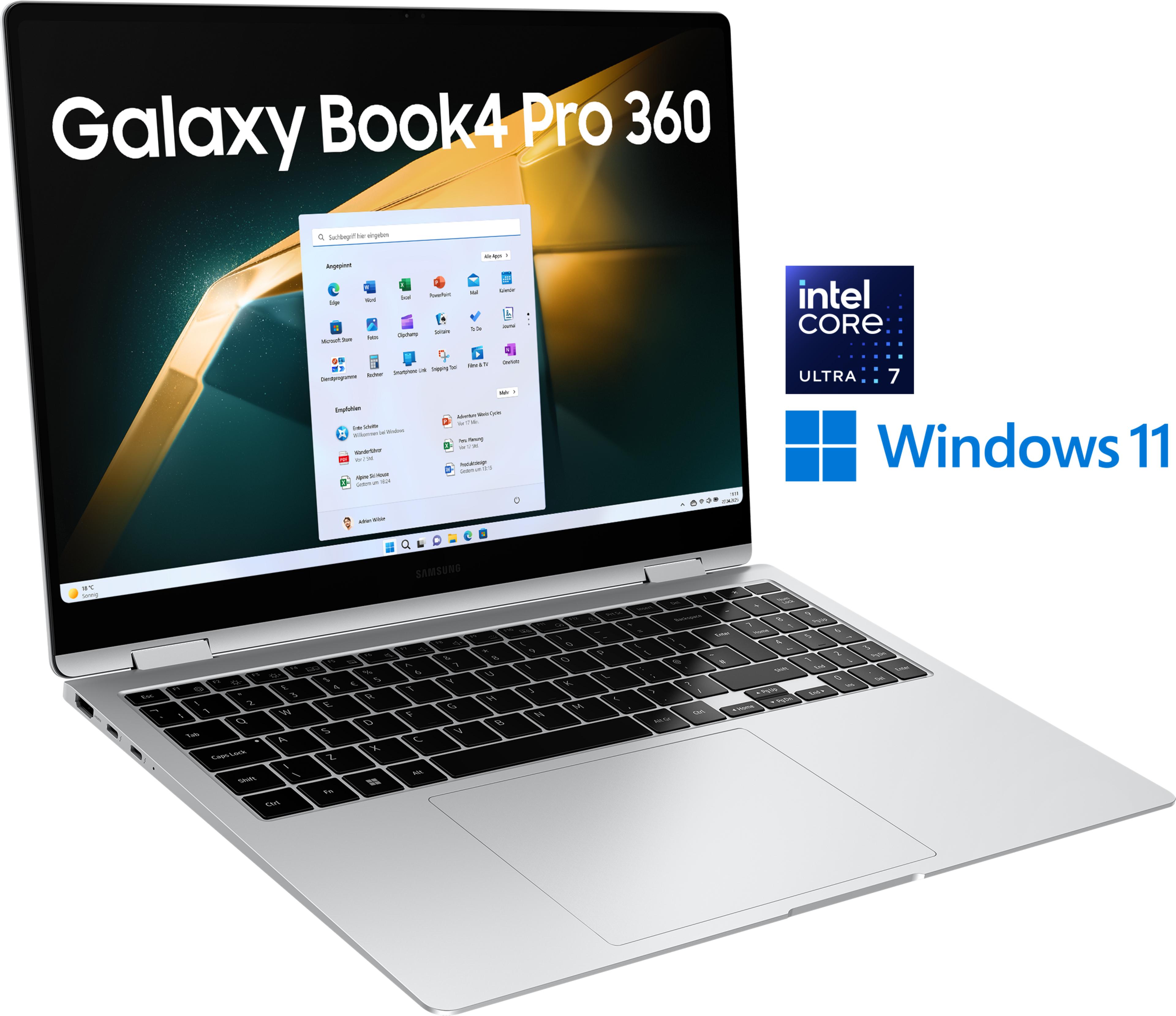 Samsung Book4 Pro 360 U7 16/512GB silver