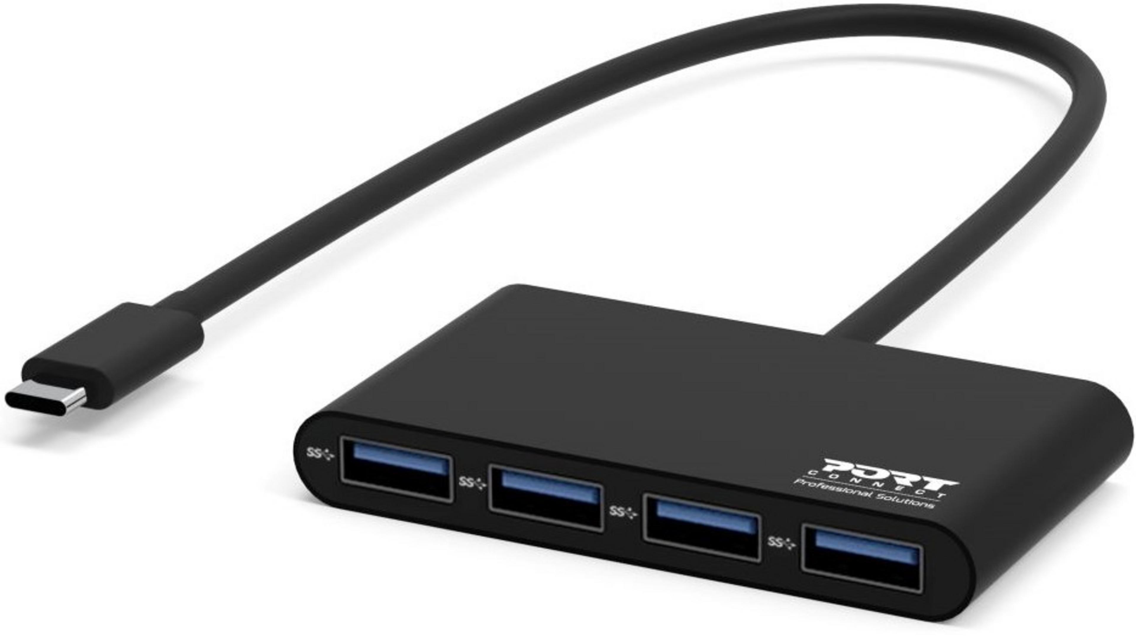 Port USB Typ C auf USB 3.0 Hub