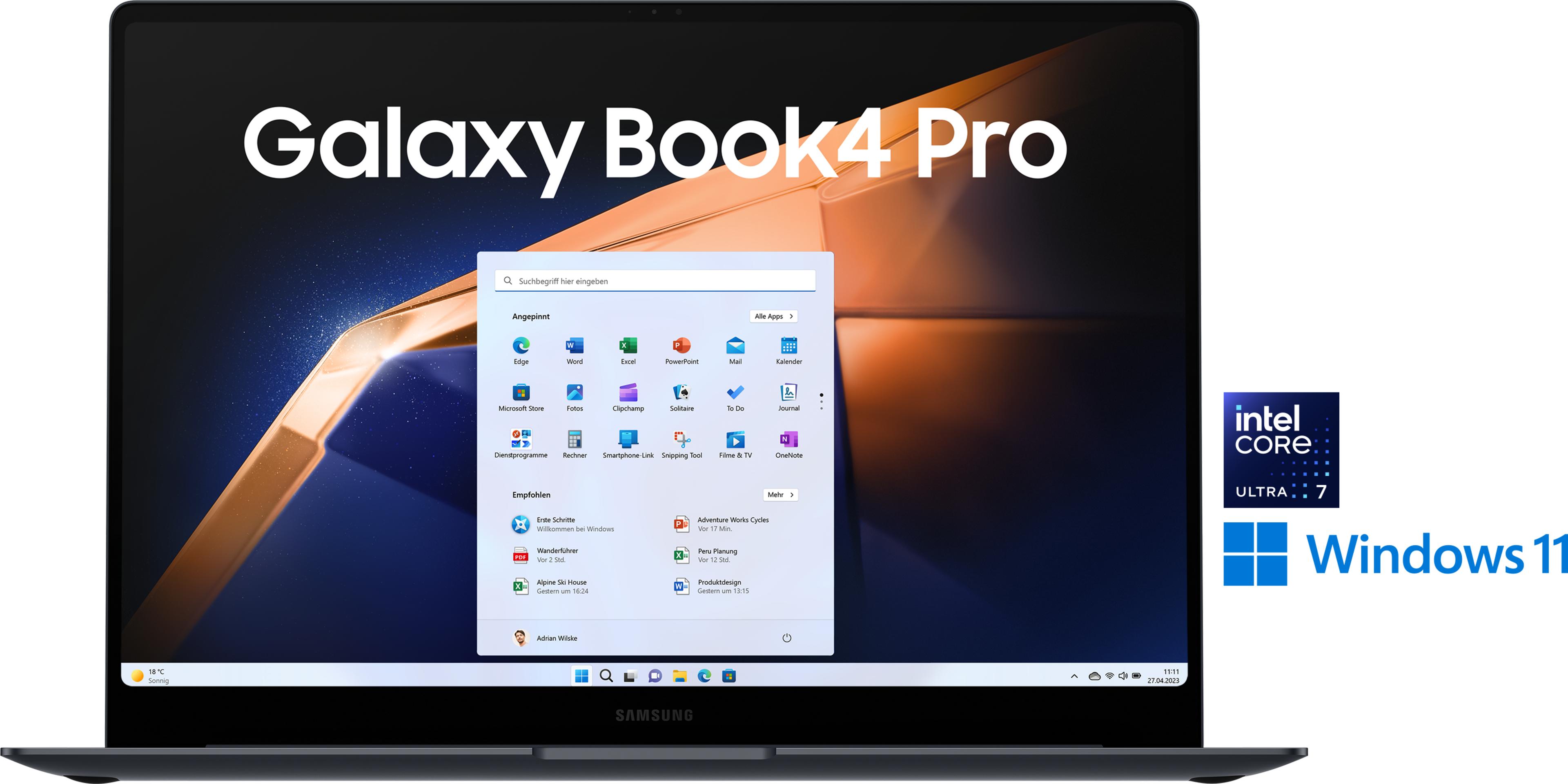 Samsung Book4 Pro 16" U7 16GB/1TB gray