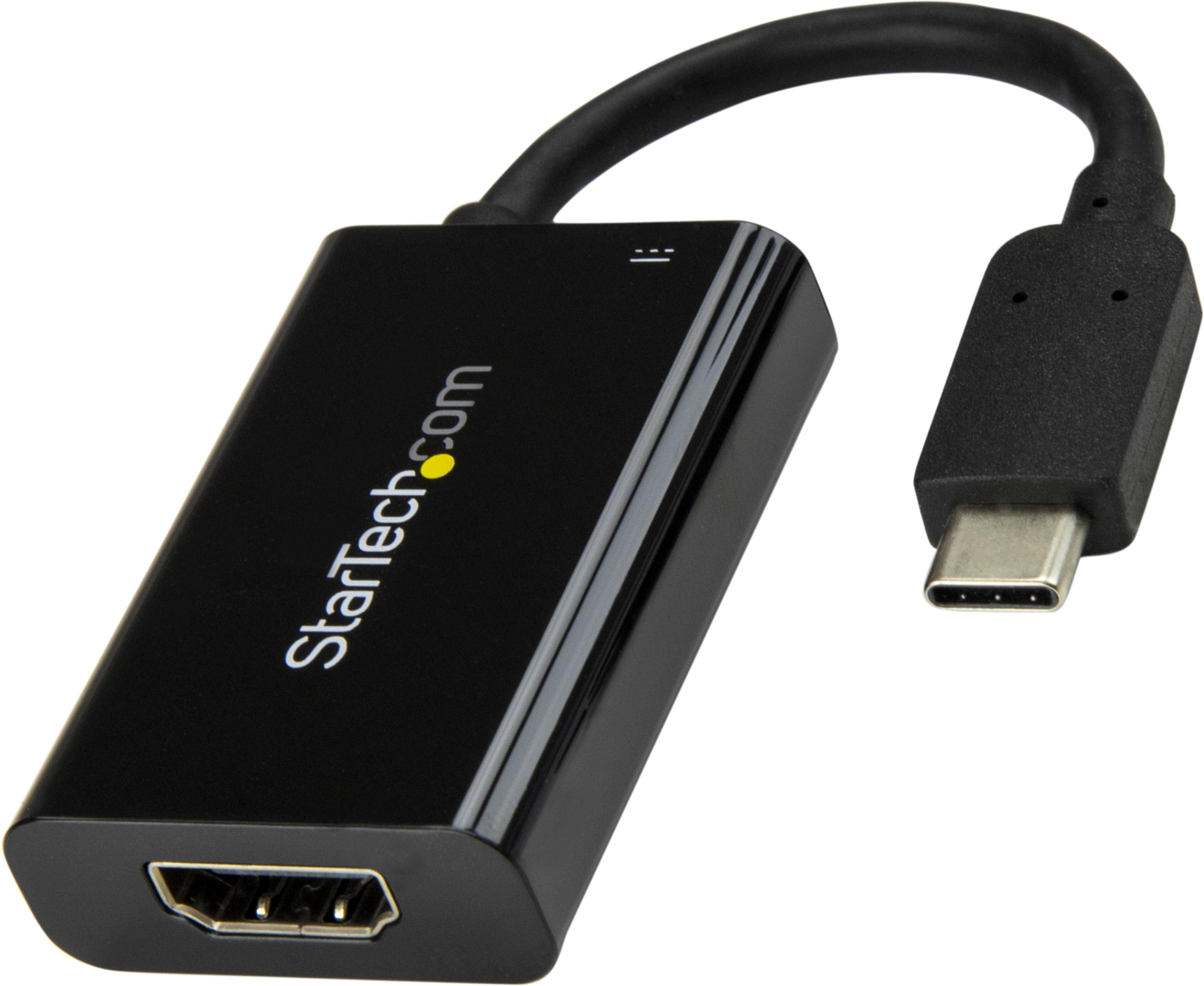 Adaptador USB tipo C m - HDMI h negro