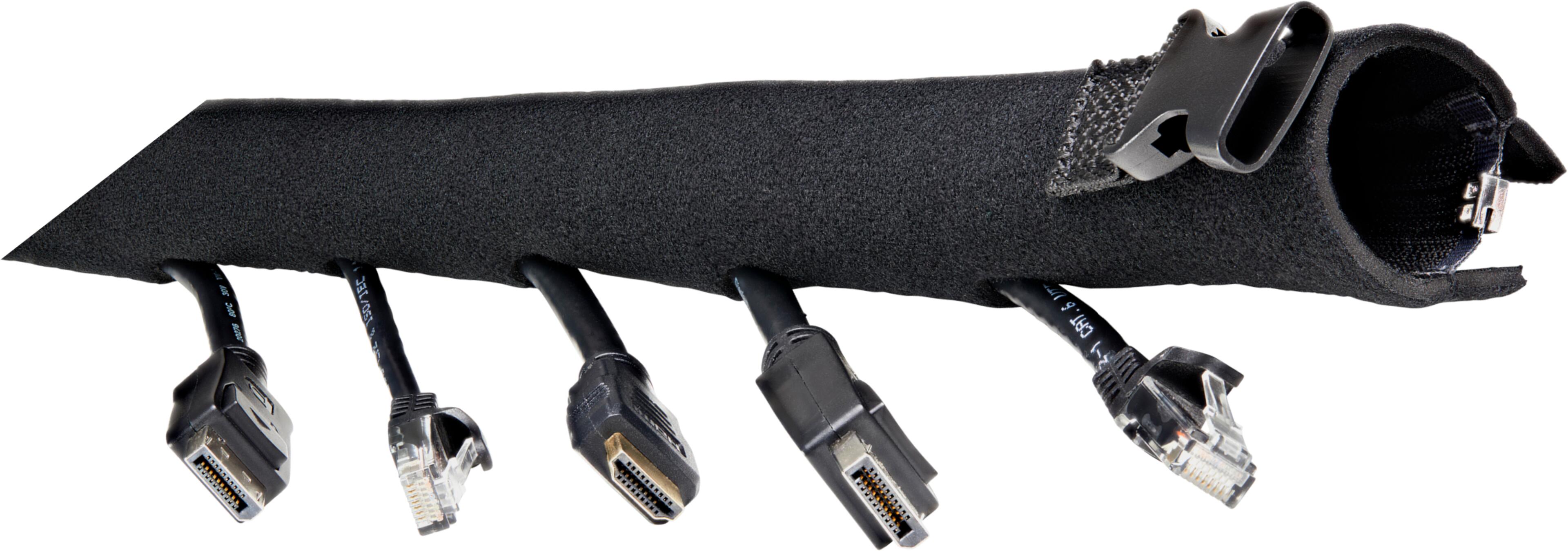 Fabric Tube 1m Black