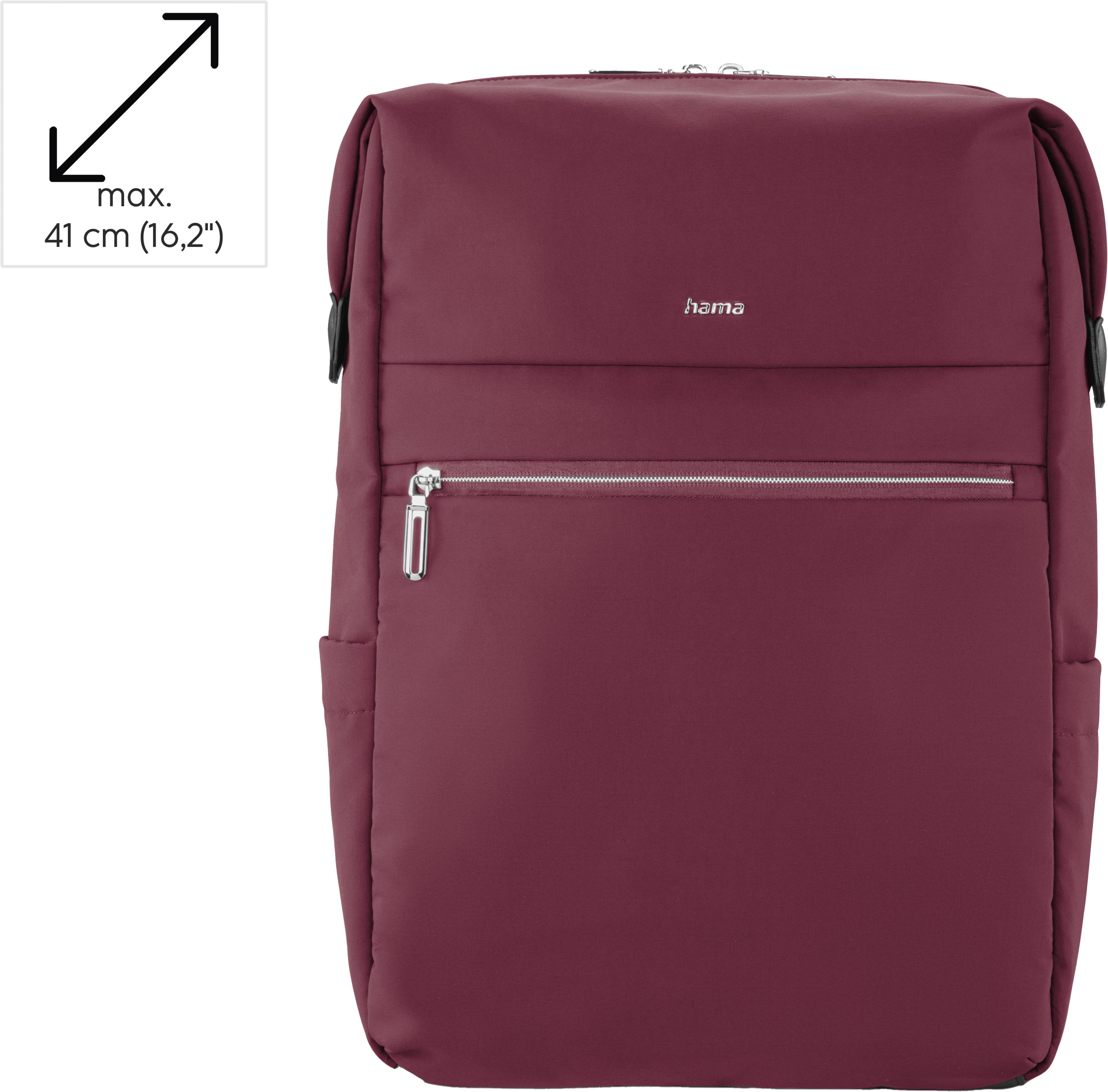 Hama Ultimate 16,2" Rucksack rot