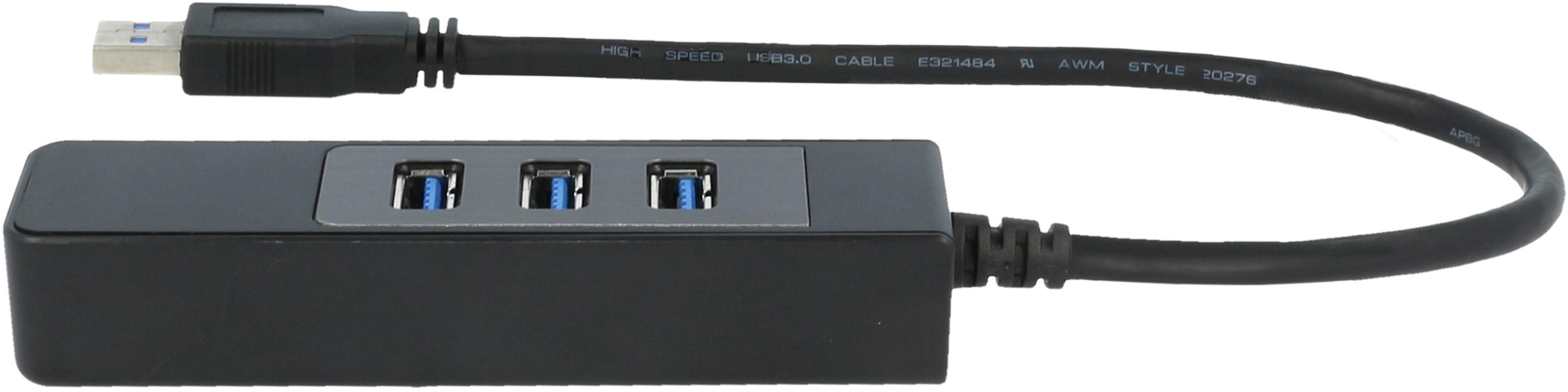 ARTICONA USB Hub 3.0 3-Port + RJ45