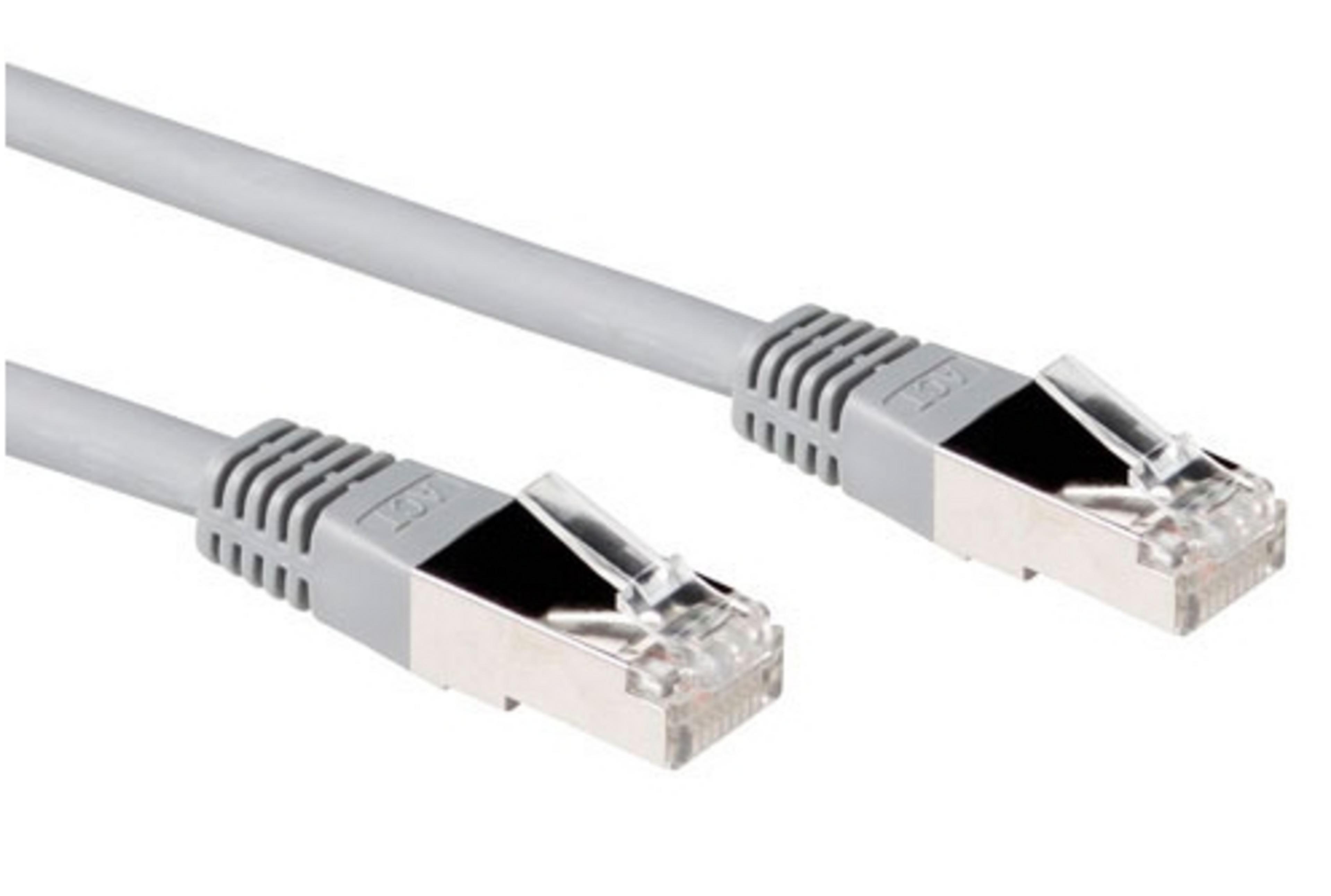 Patch Cable RJ45 S/FTP Cat6 0.5m Black
