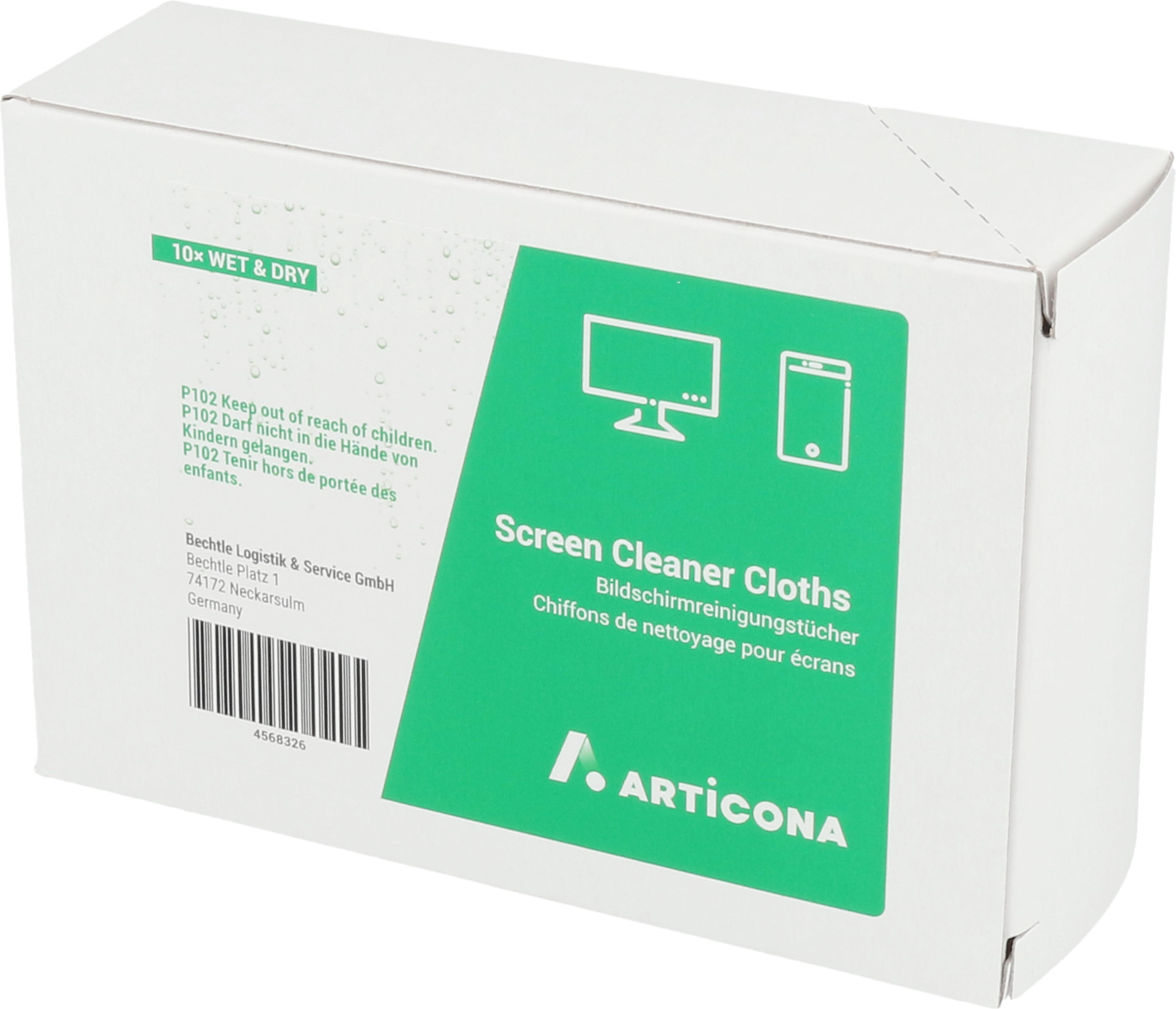 ARTICONA Bildschirmreiniger Tuch 10 Stk.