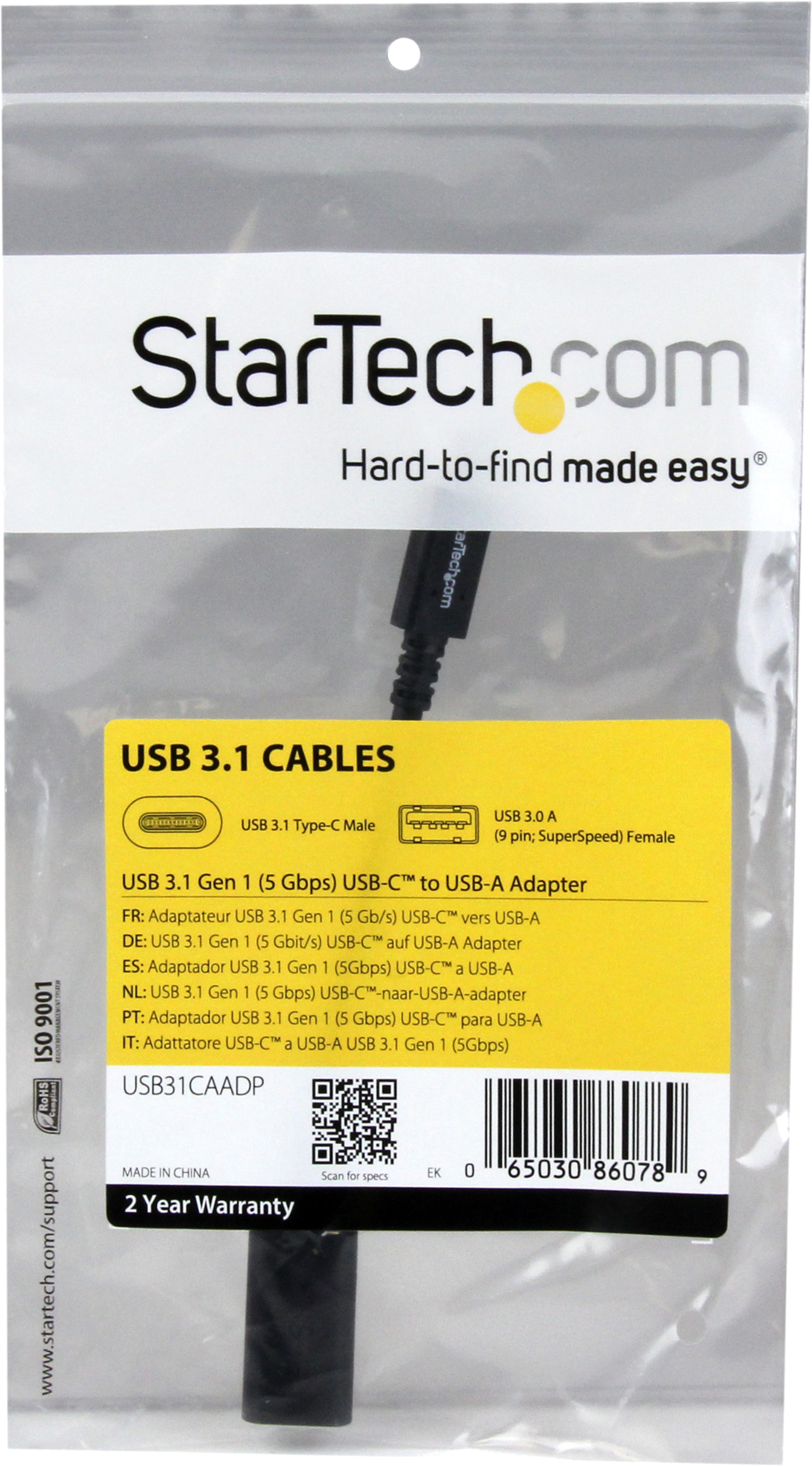 StarTech USB Typ C - A Adapter