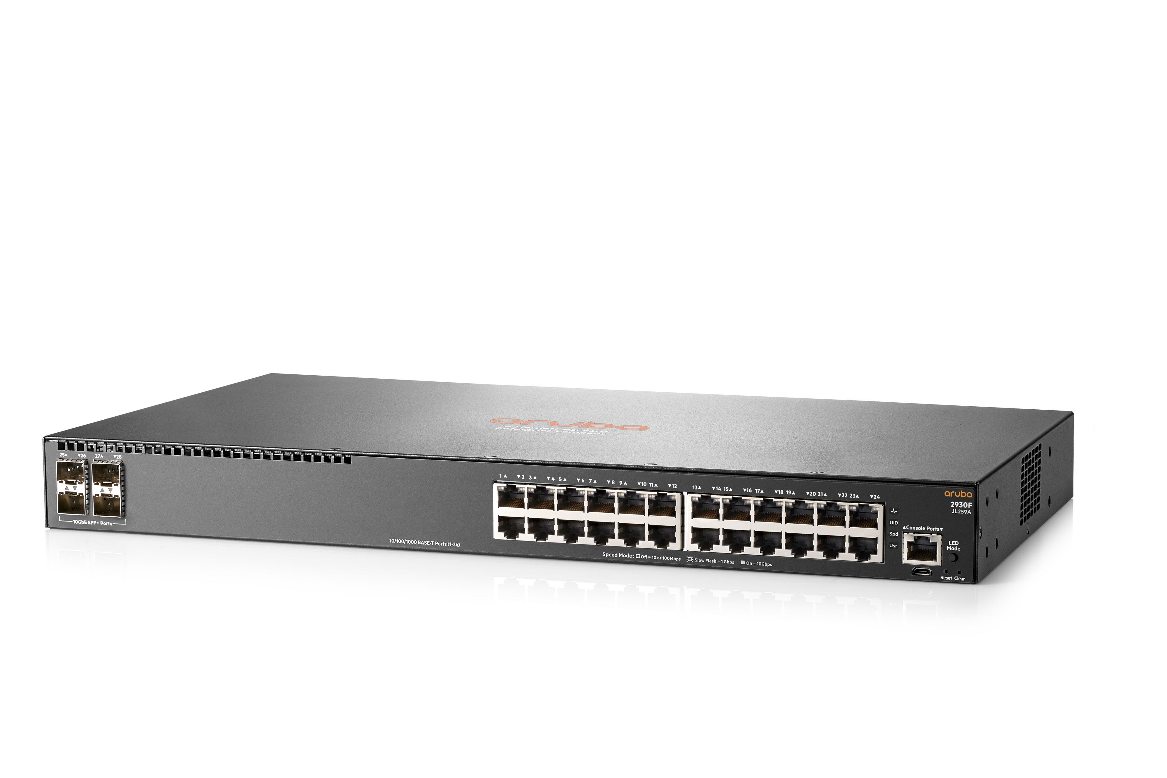 Switch HPE Aruba 2930F 24G