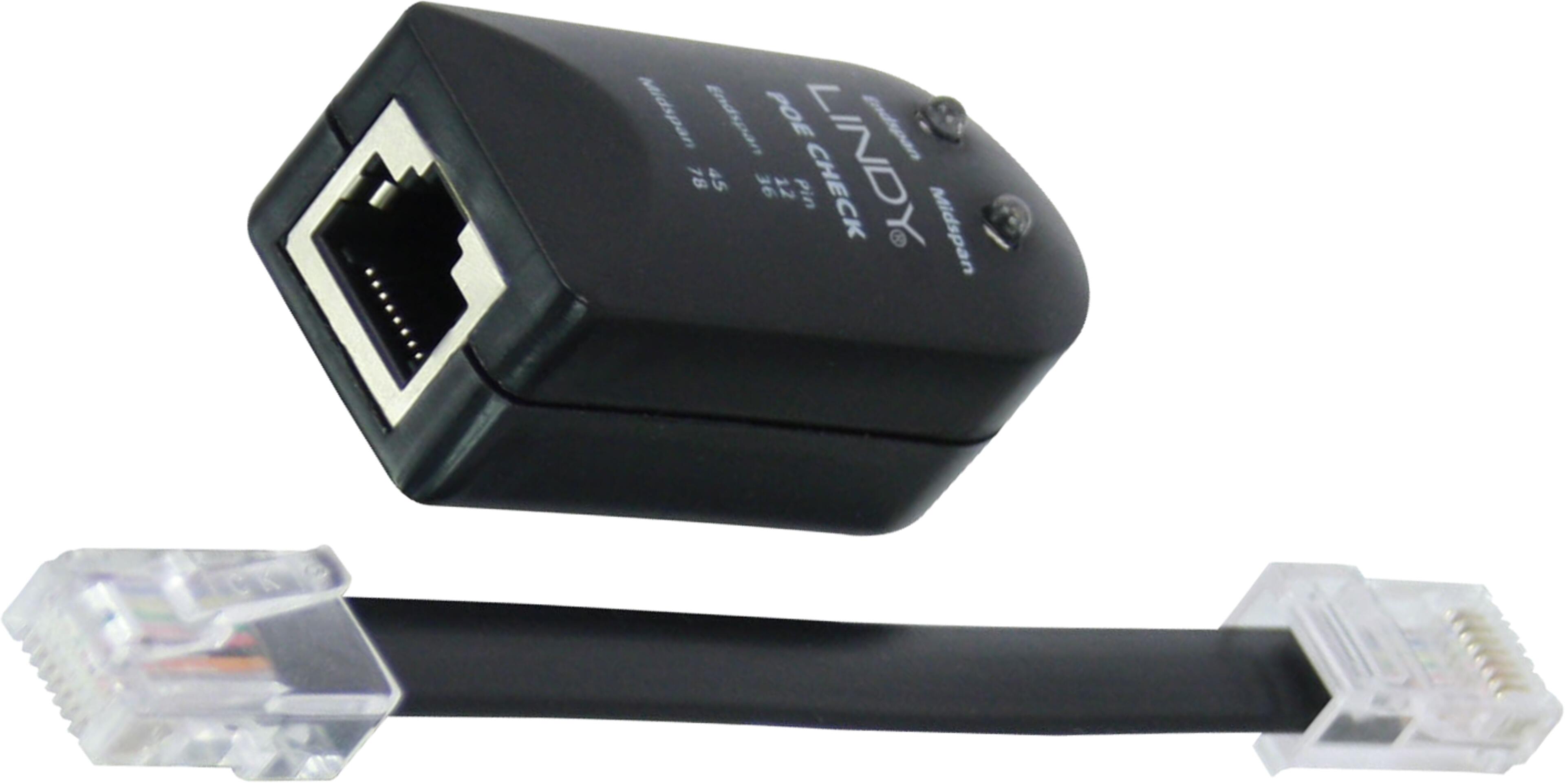 Tester for Power over Ethernet (PoE)