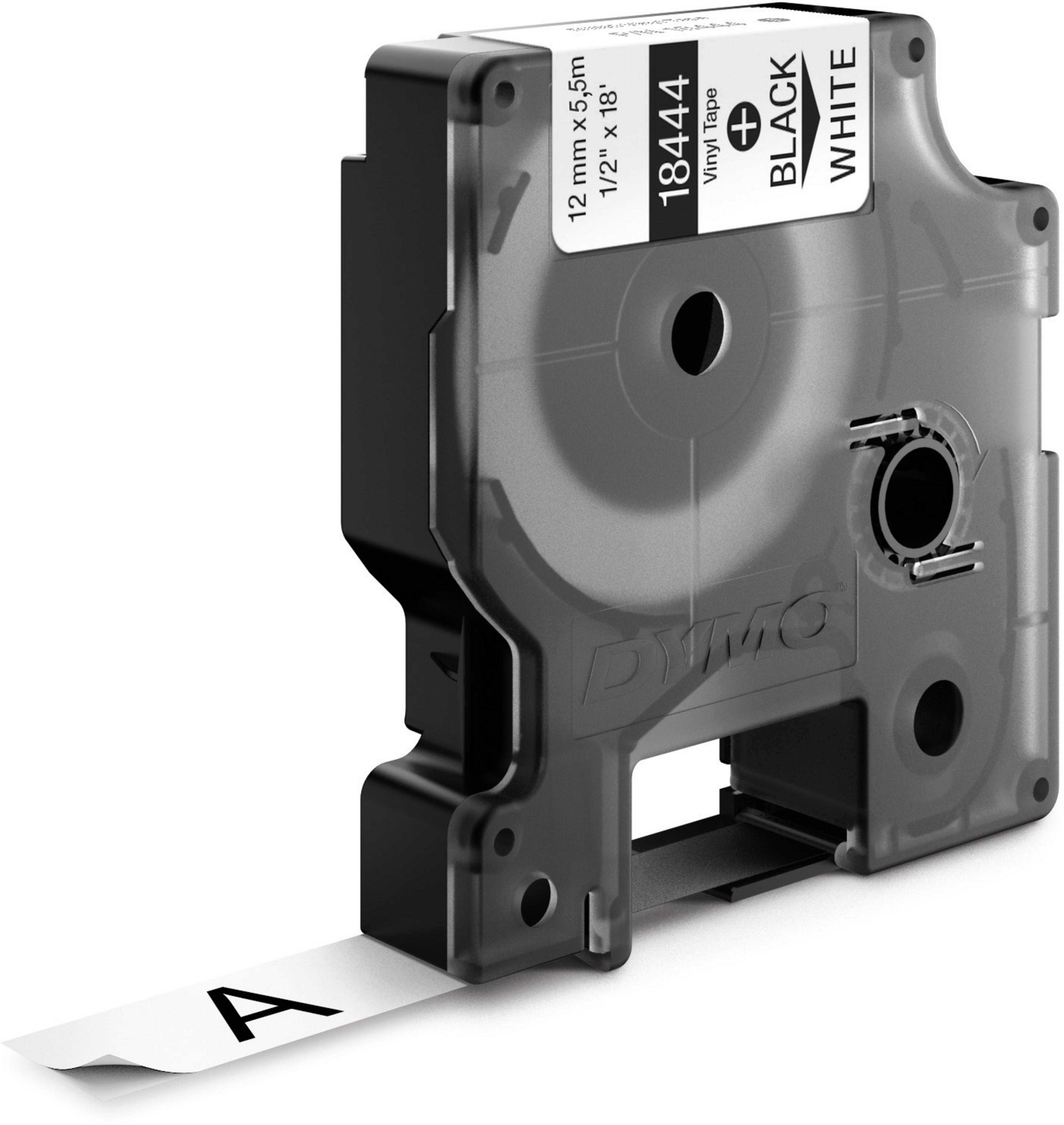 Dymo Rhino vinyl szalag fehér 12 mm