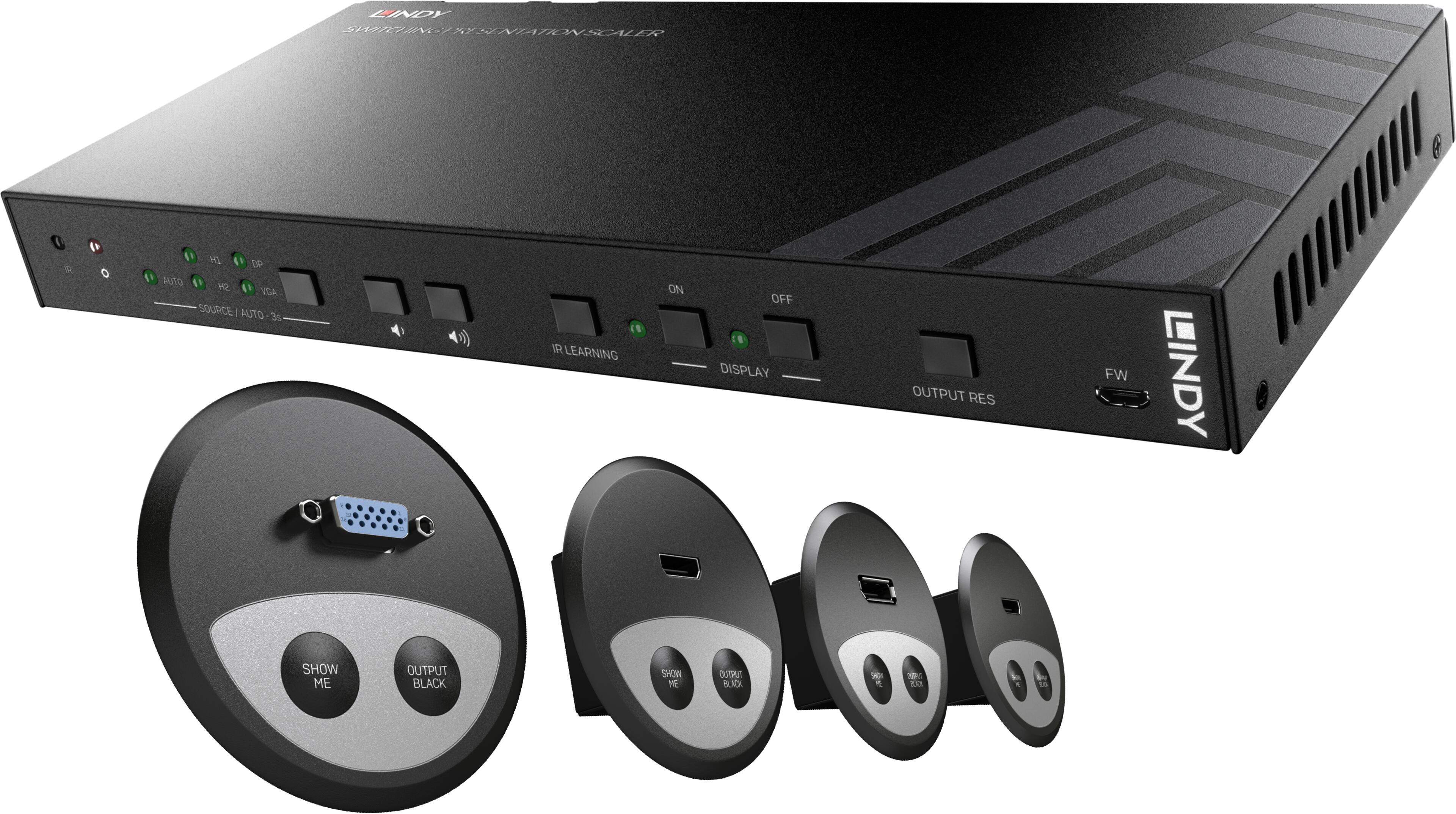 LINDY 4:1 DP/VGA/HDMI - HDMI Selector