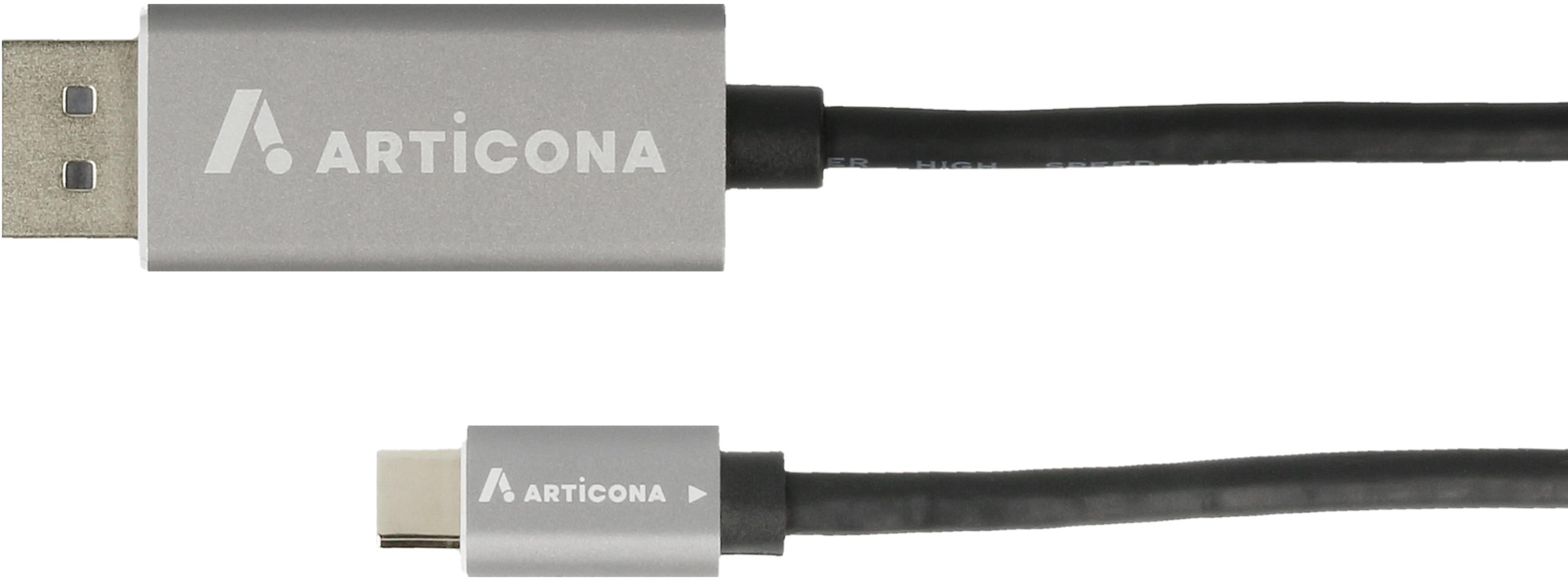 USB-C - DisplayPort m/m kábel 2 m