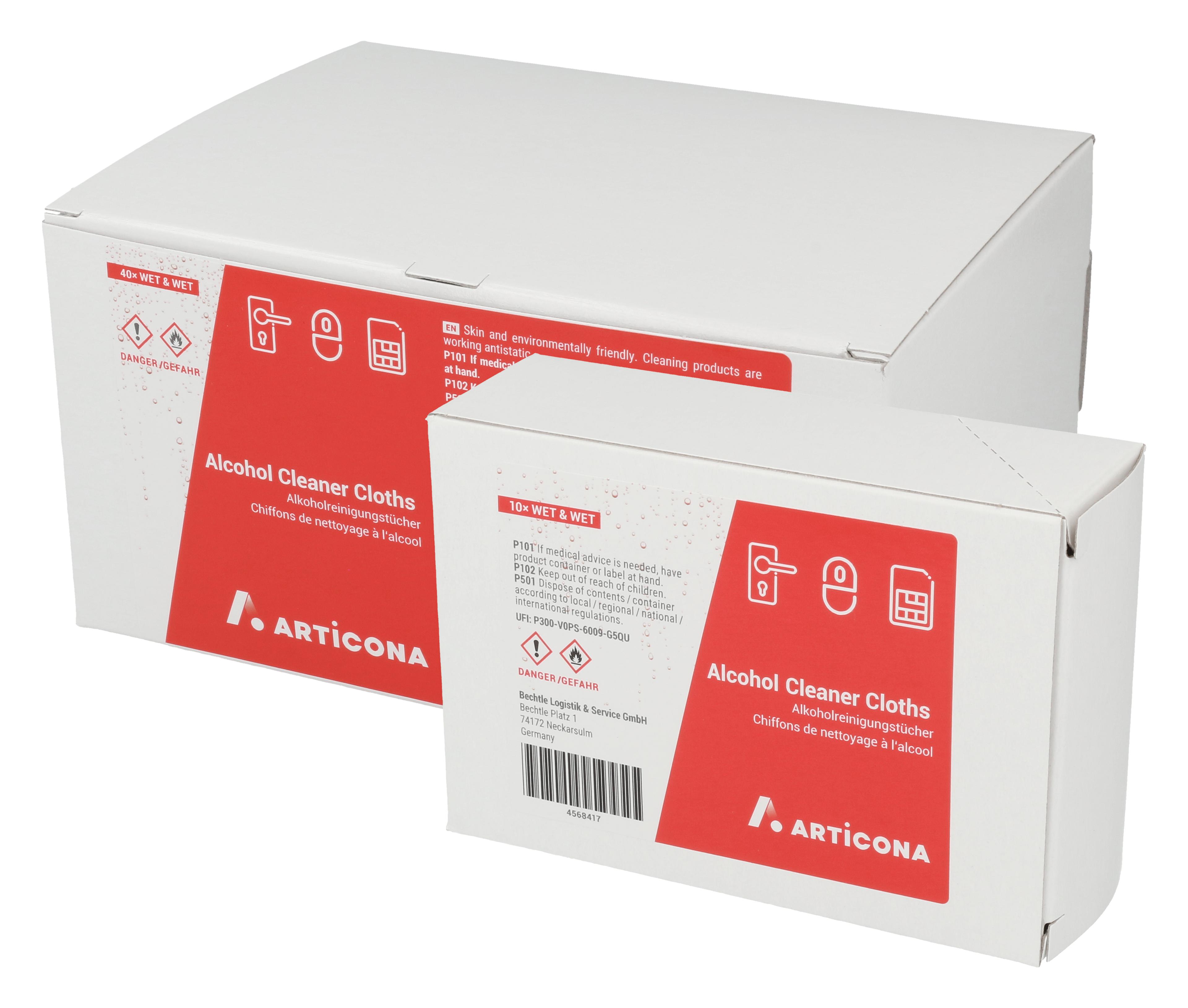 Chiffon ARTICONA nettoyage à l'alcoolx40