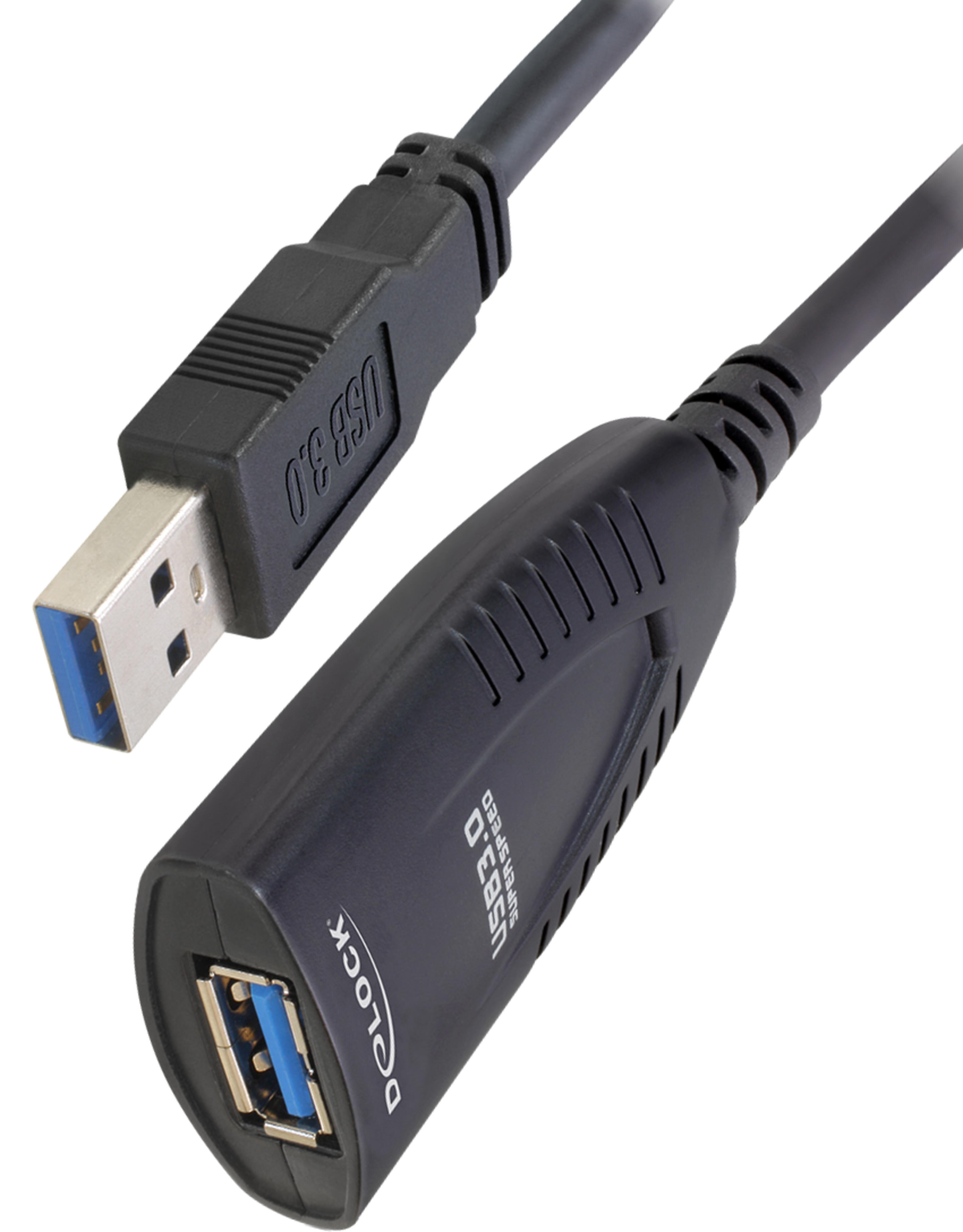 Delock USB-A Active Extension 5m