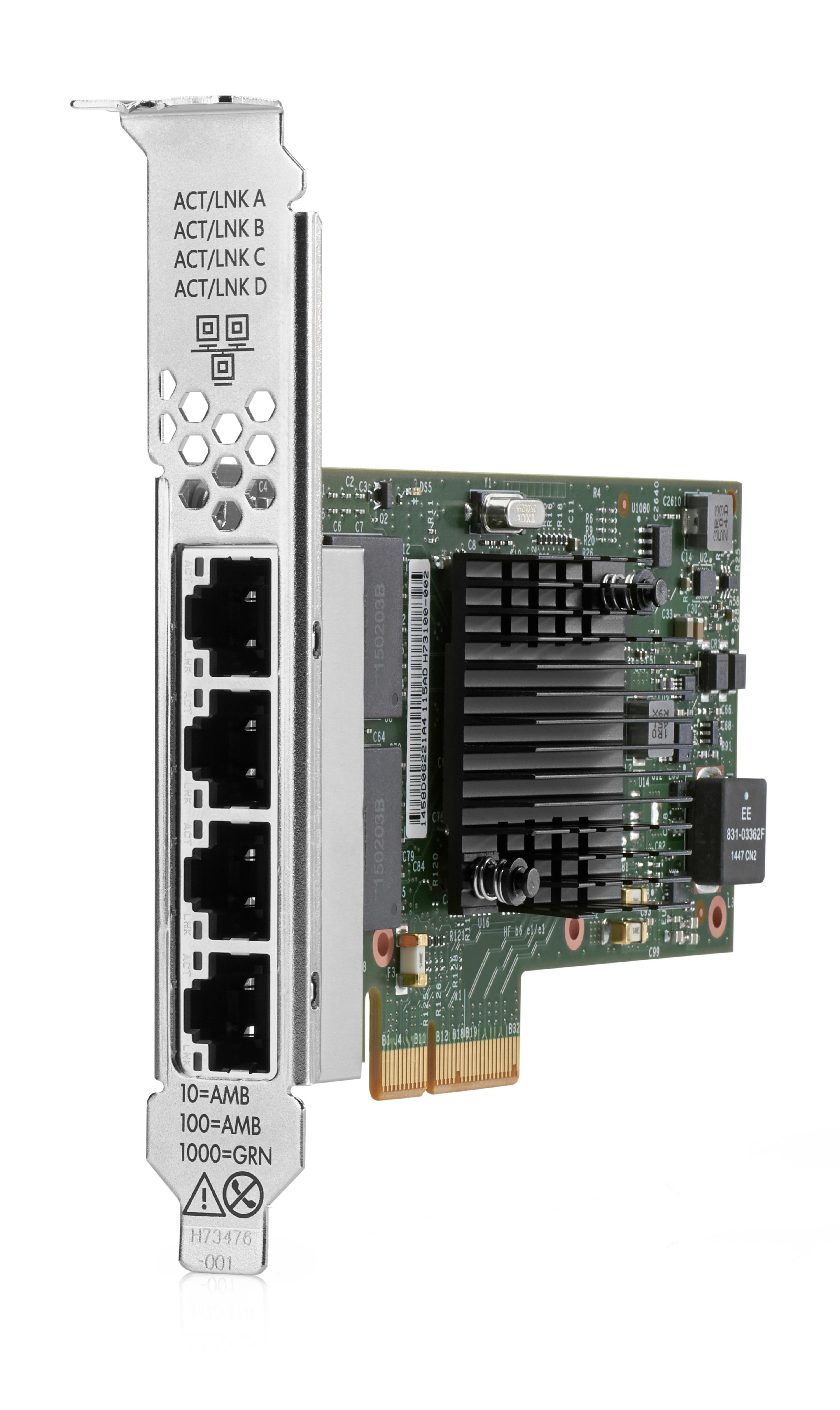 HPE Adapter I350-T4 1GbE 4-P