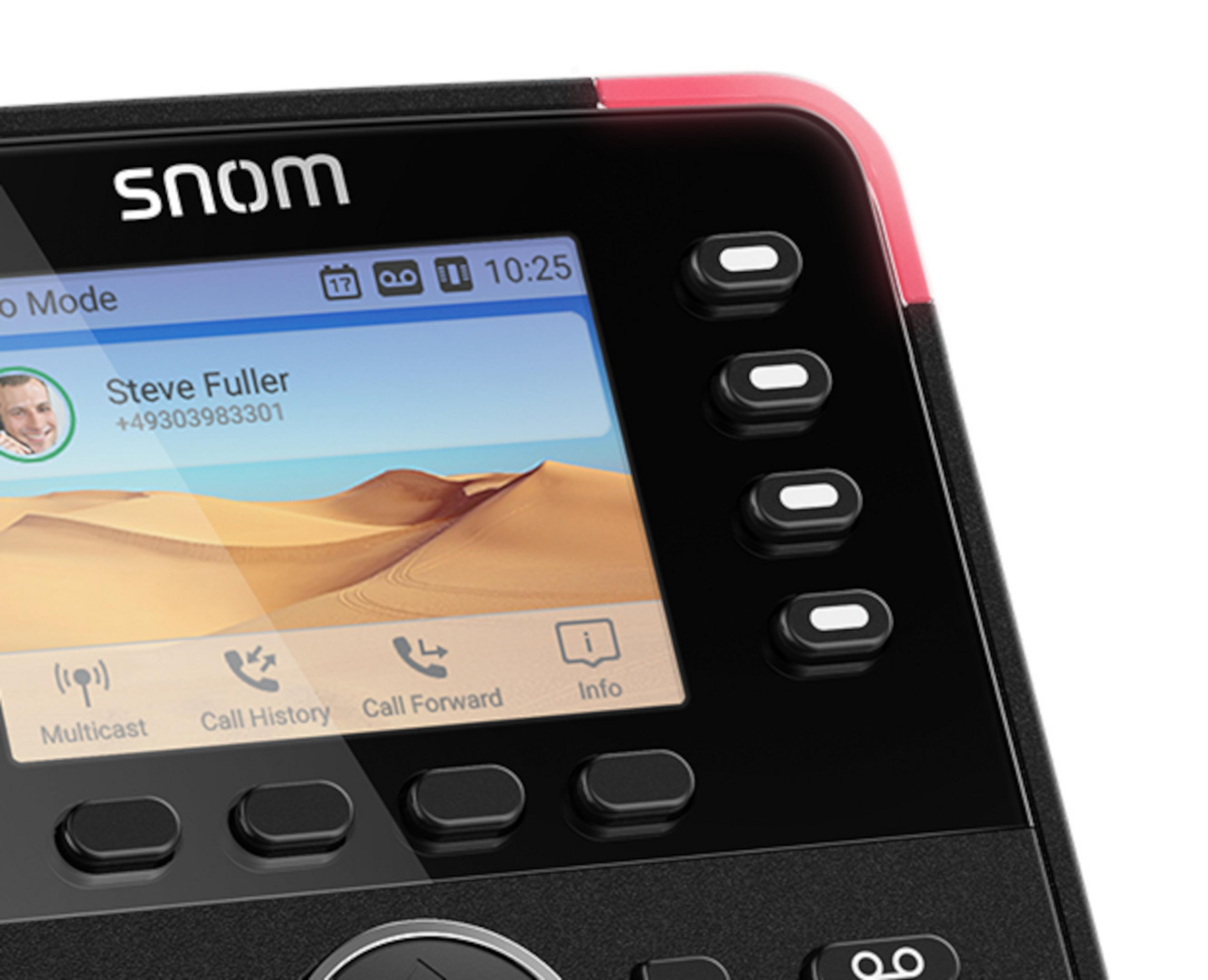 Snom D713 IP Desktop Phone Black