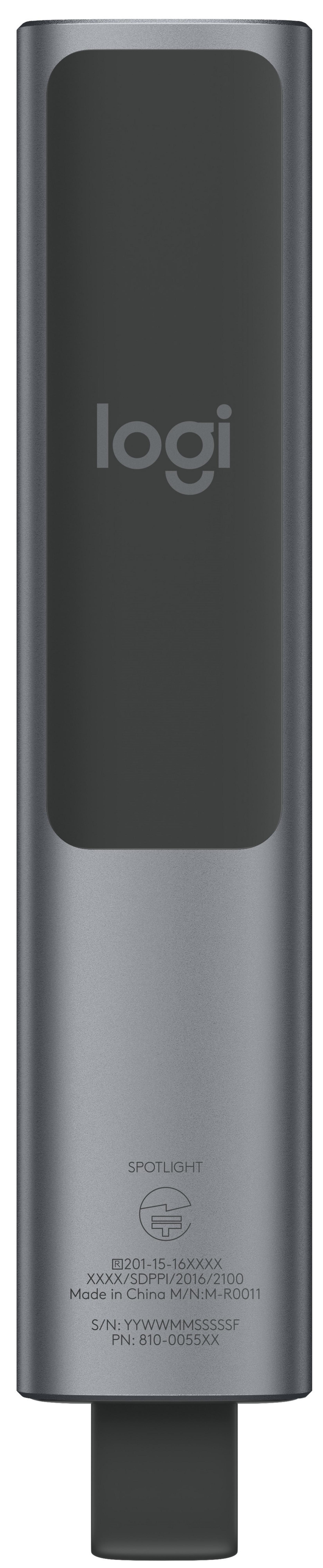 Prezentér Logitech Spotlight šedý