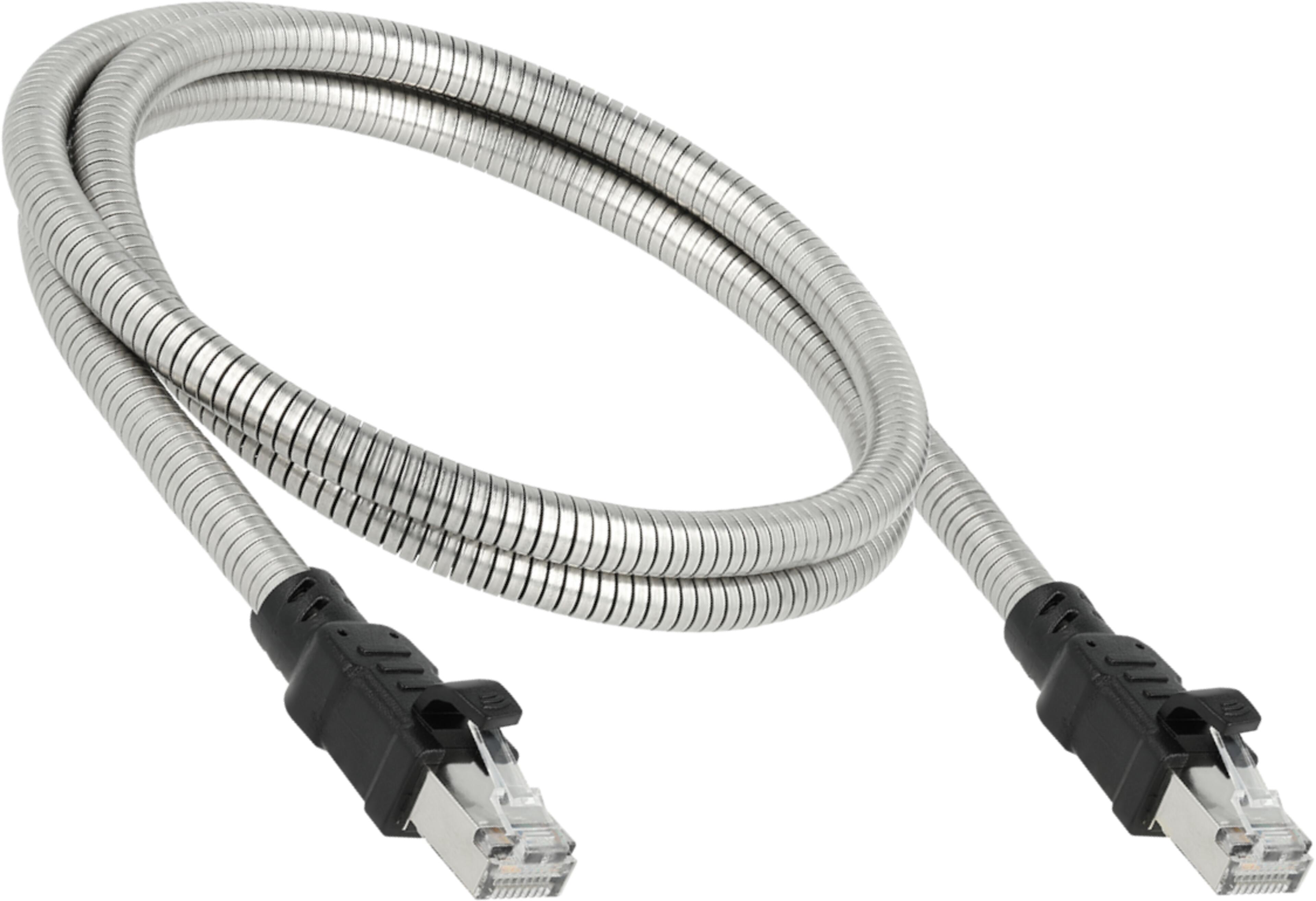 Patch Cable RJ45 U/FTP Cat6a 3m Silver