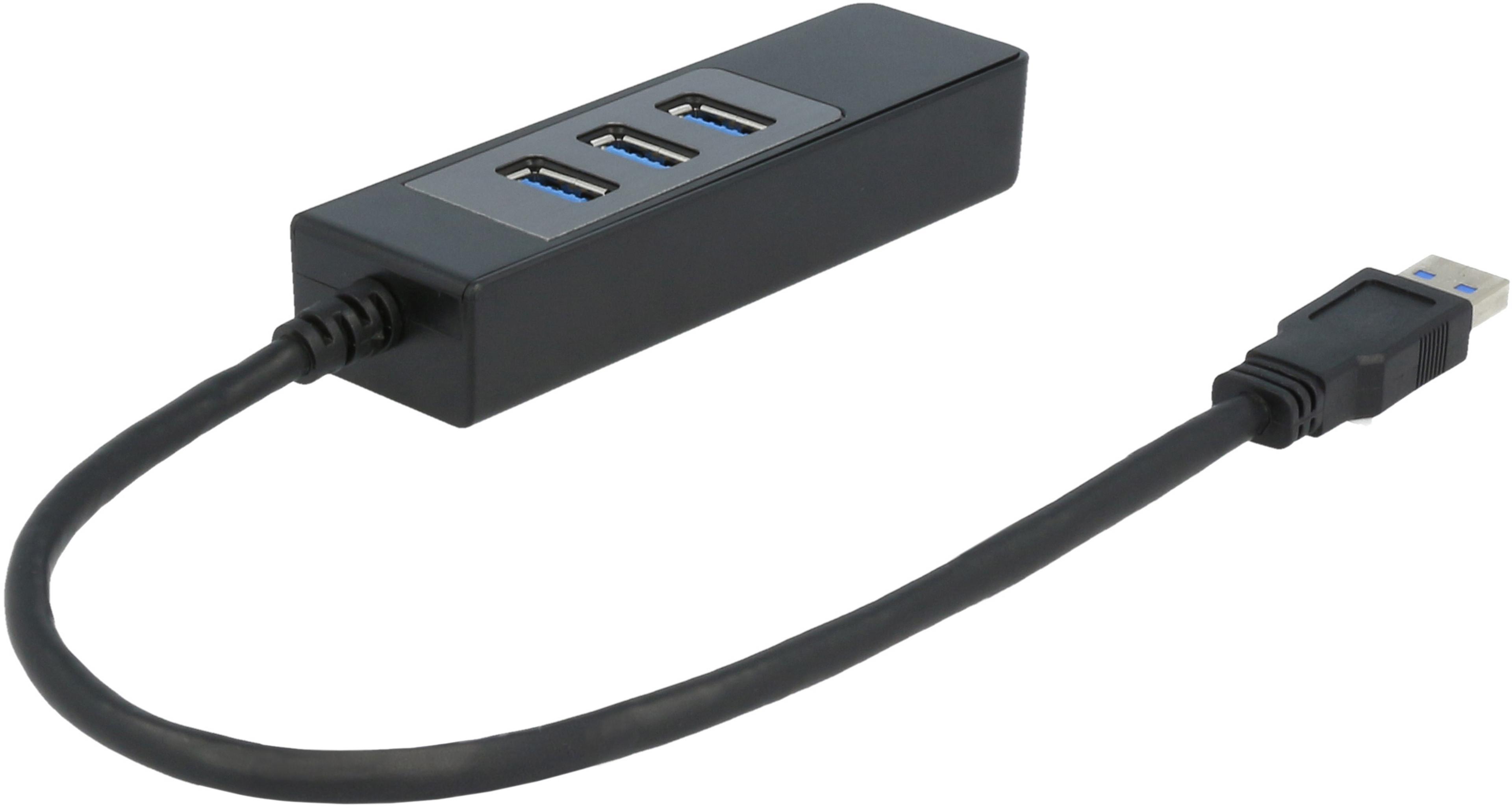 ARTICONA USB Hub 3.0 3-Port + RJ45