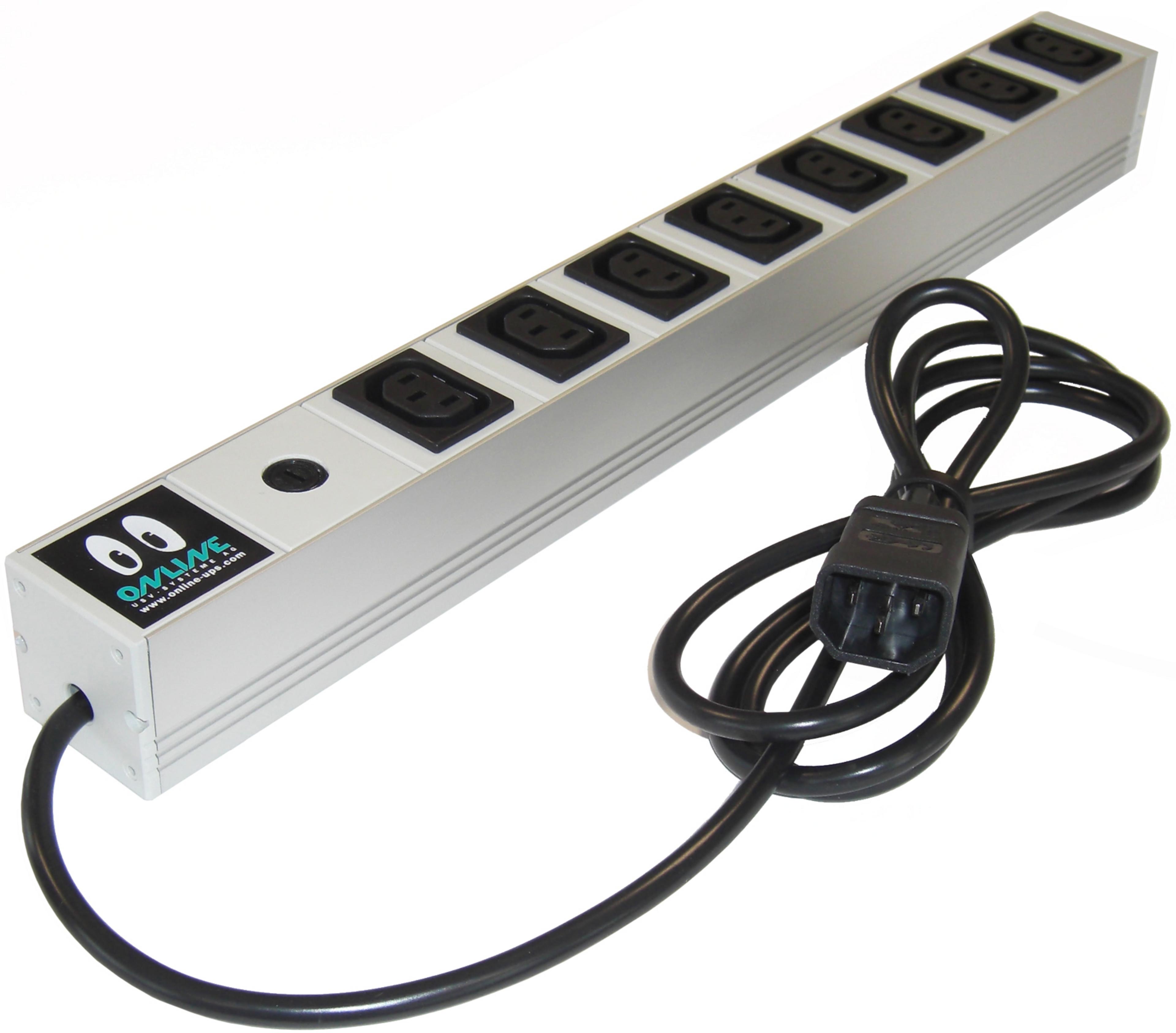 ONLINE USV 8-socket PDU 10A IEC