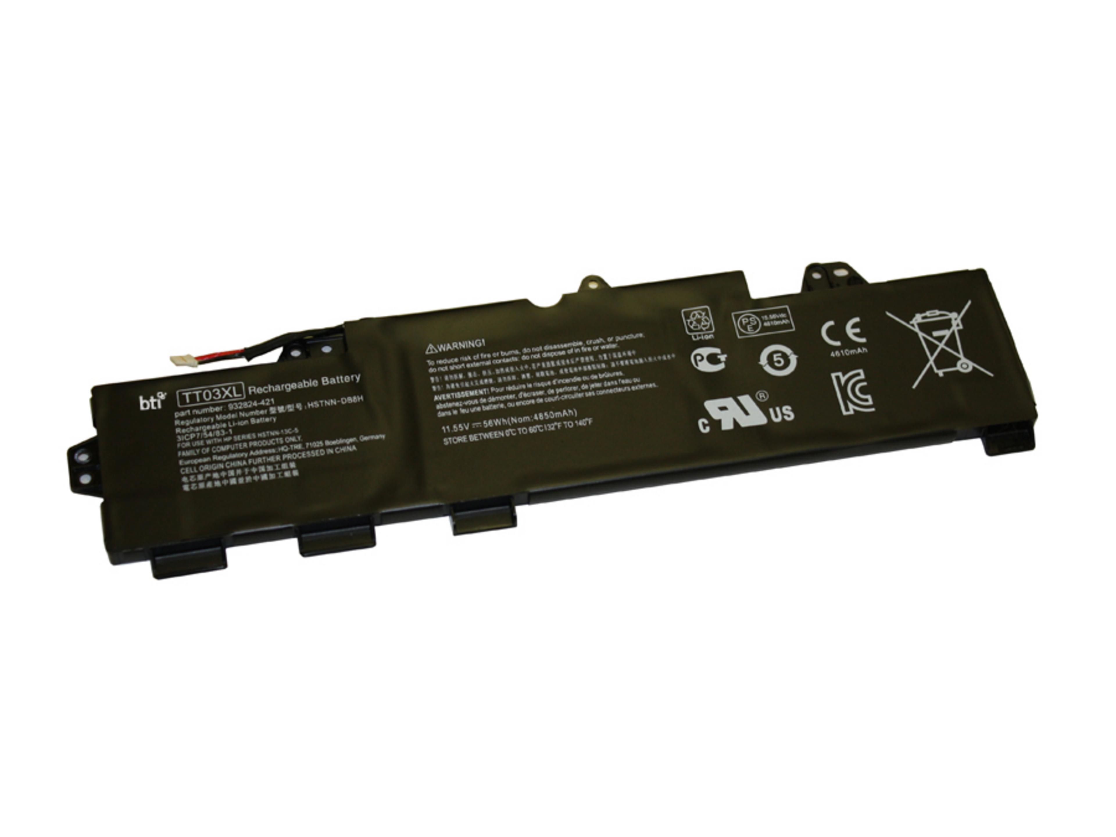 BTI 4 Zellen HP 4.850 mAh Akku