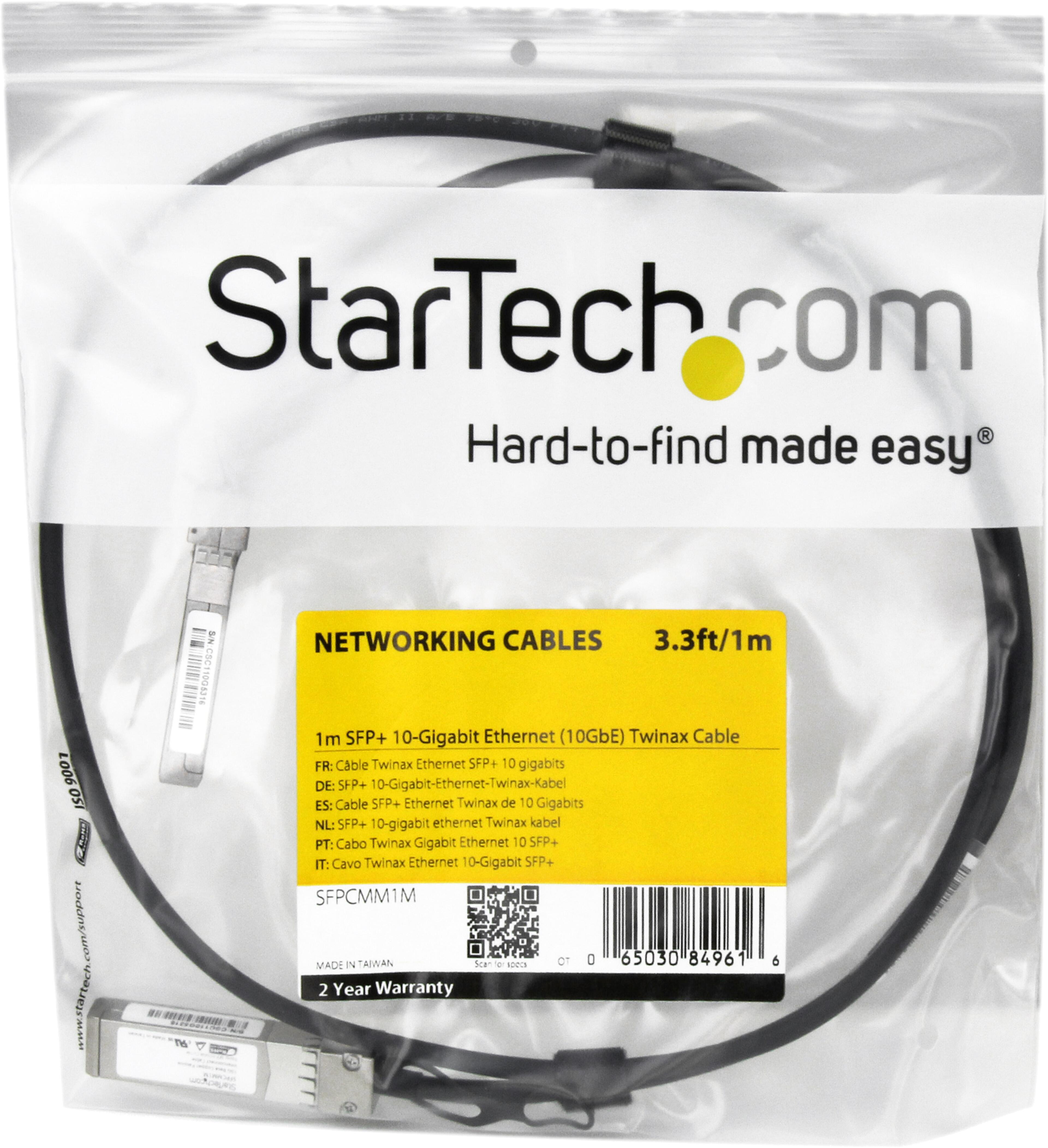 Cable SFP+/m - SFP+/m 1m