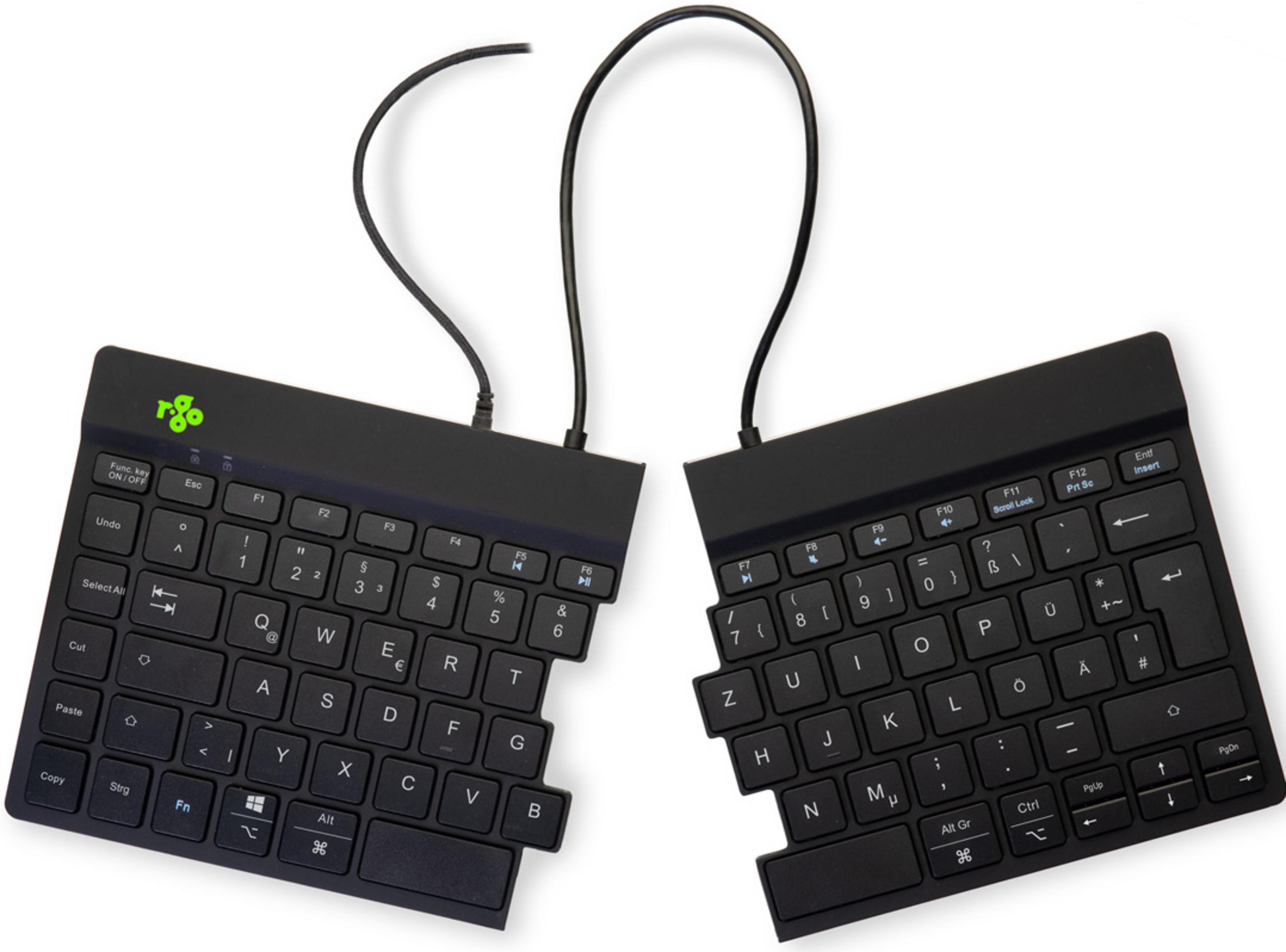 R-Go ergonomische Split Break Tastatur