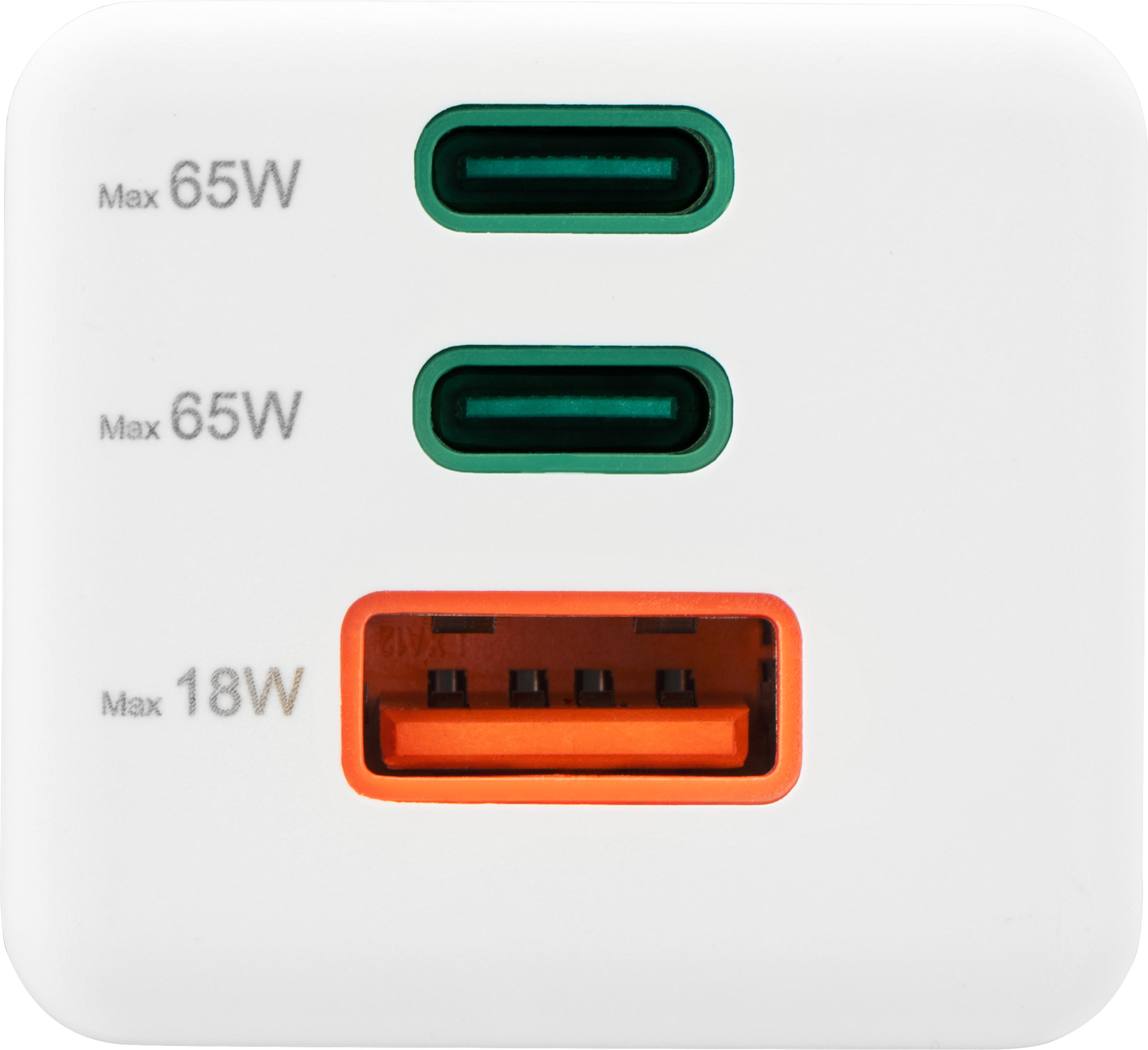 Hama 2x USB-C/A Charger 65W