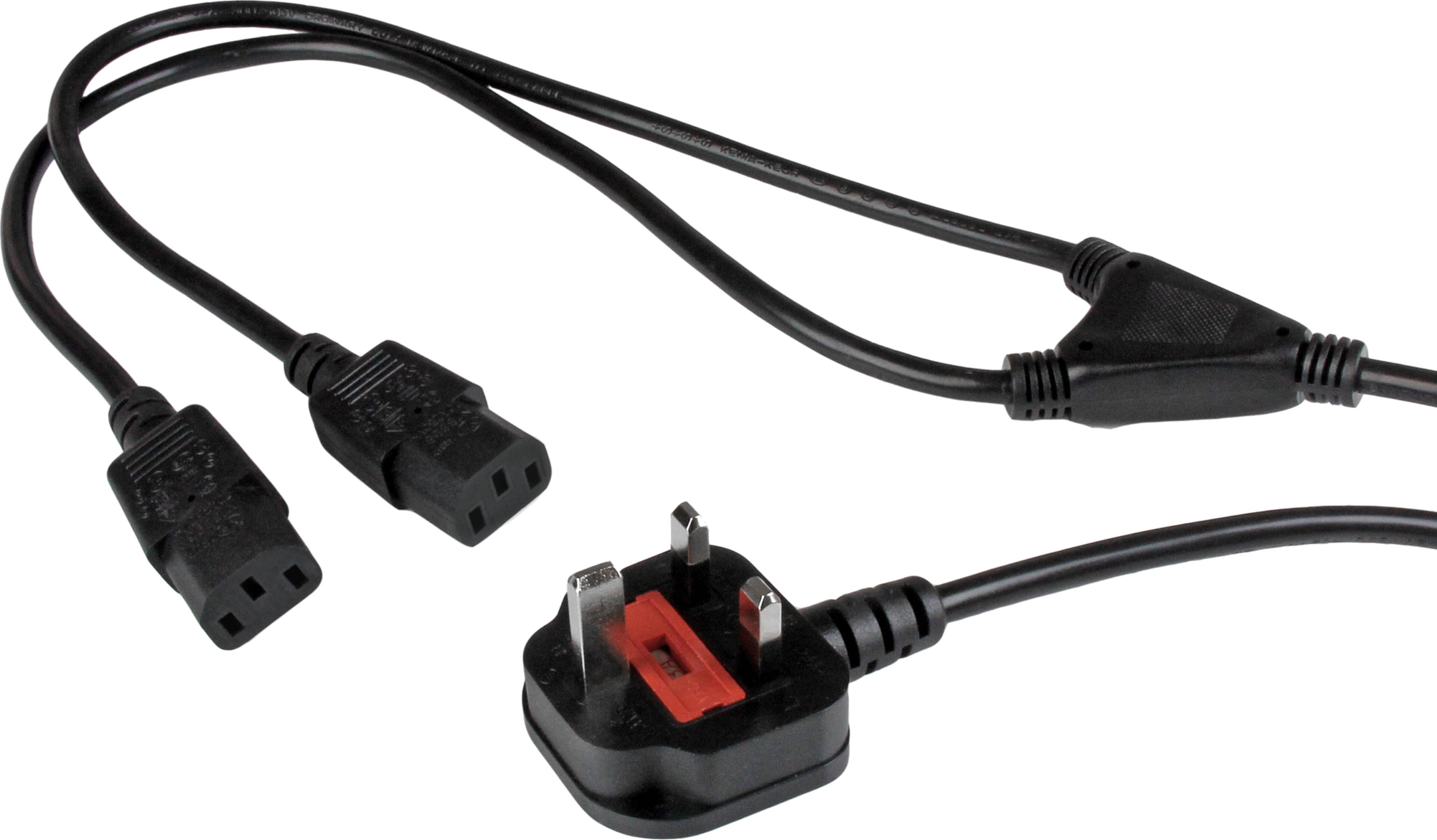Power Cable 1x Local/m - 2x C13 2m