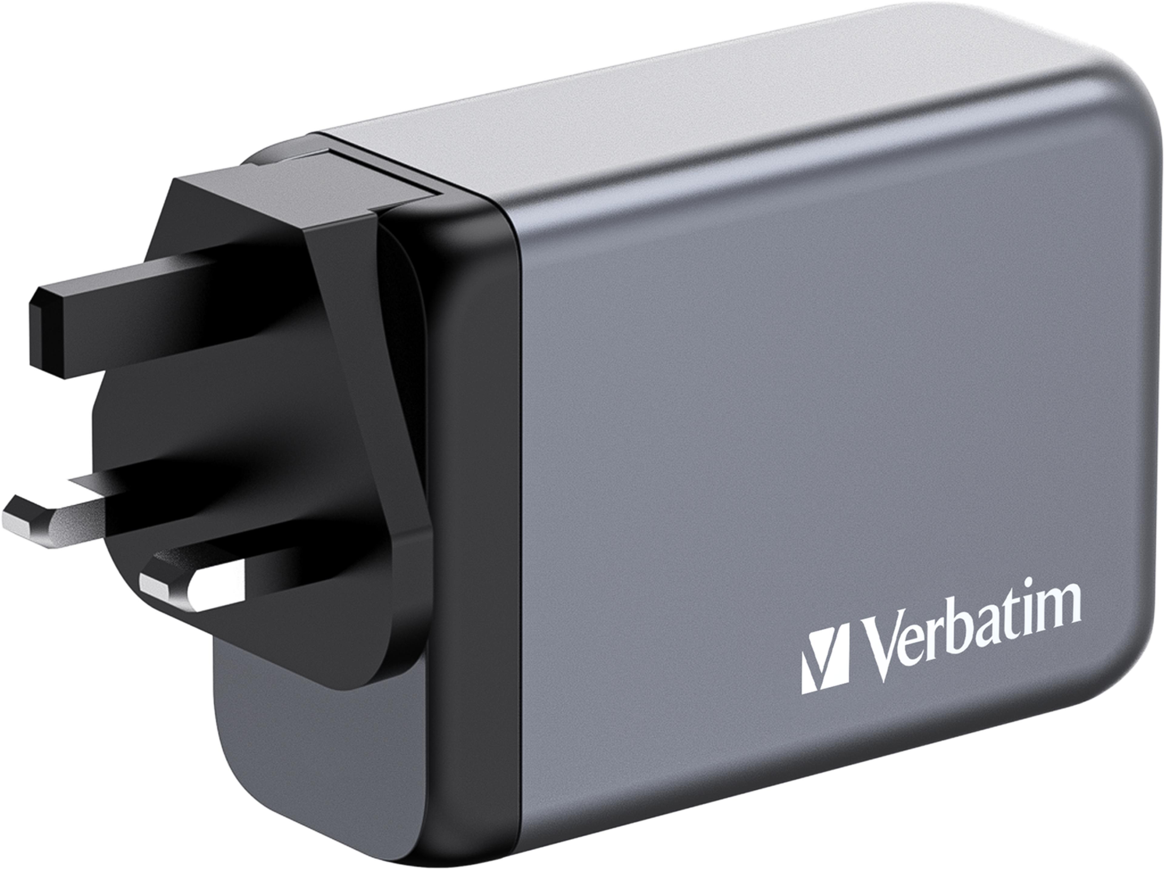 Verbatim 240 W 4-Port GaN Ladeadapter