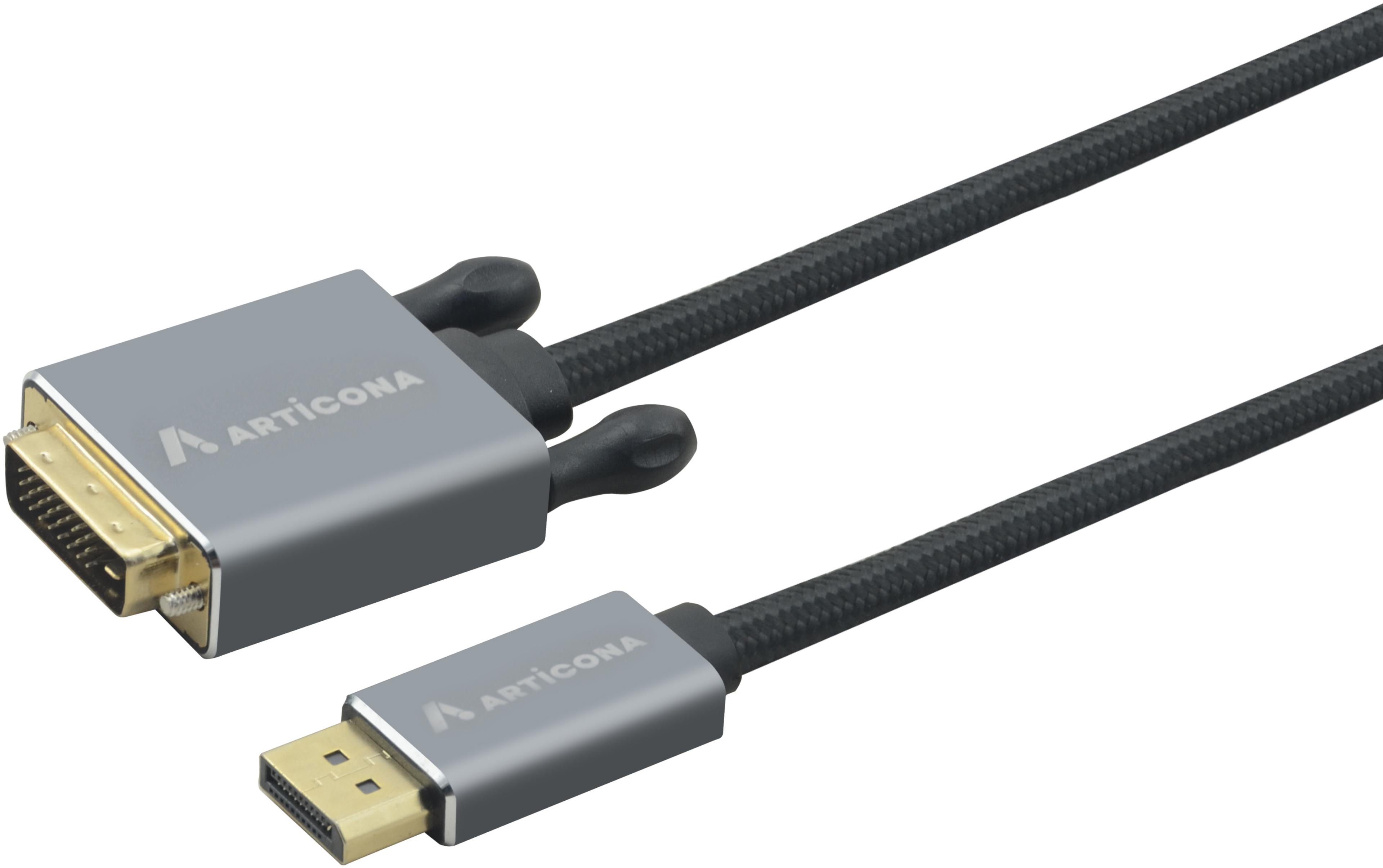 ARTICONA DisplayPort - DVI-D Cable 1m